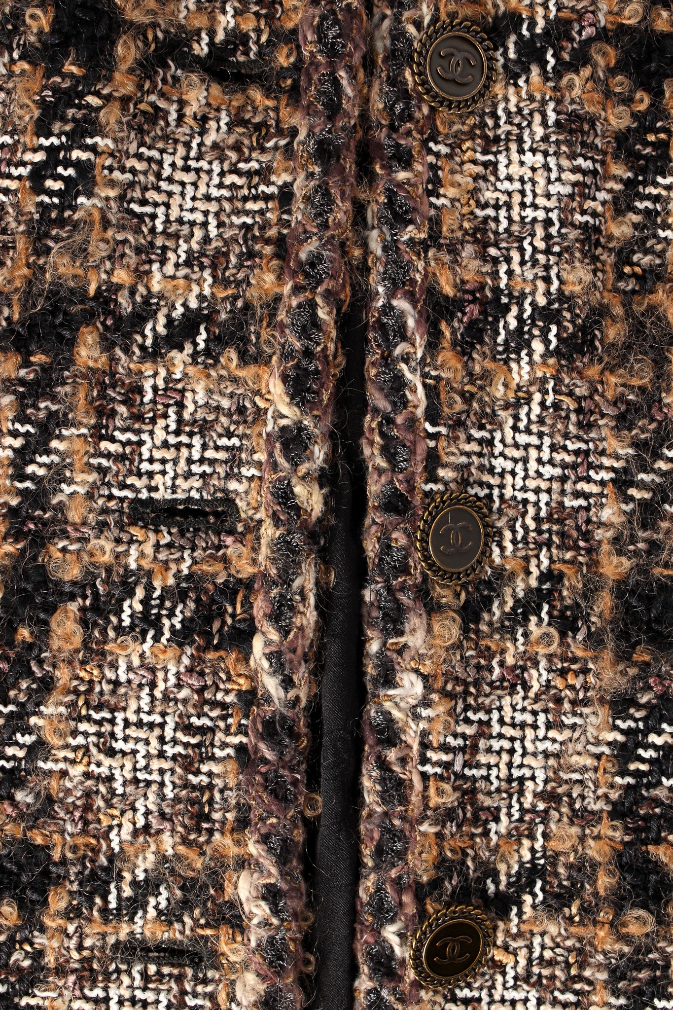 2005A Tweed Jacket & Skirt Wool Set - Image 16