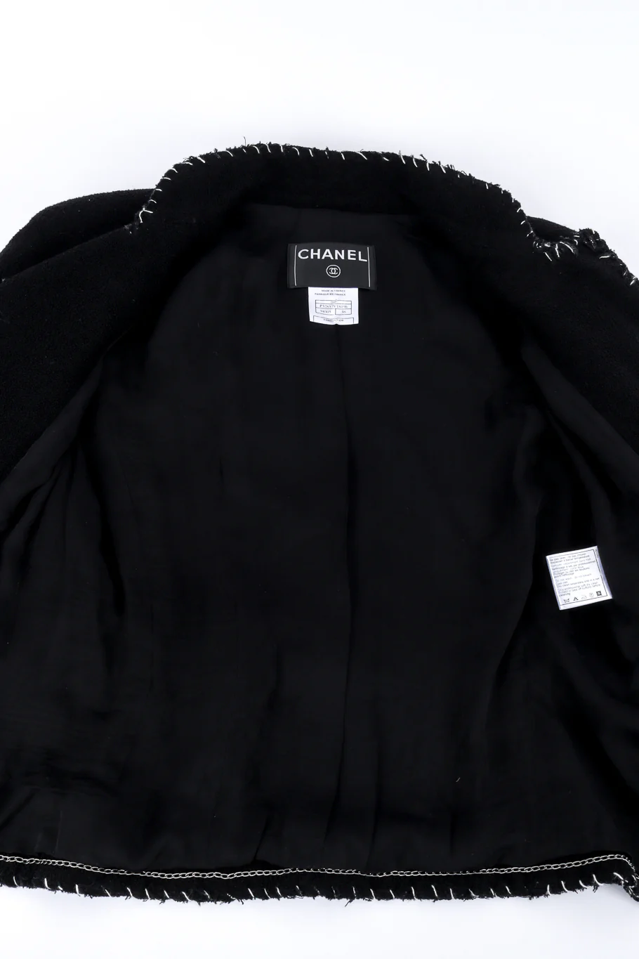2008S Woven Stitch Trim Jacket - Image 6
