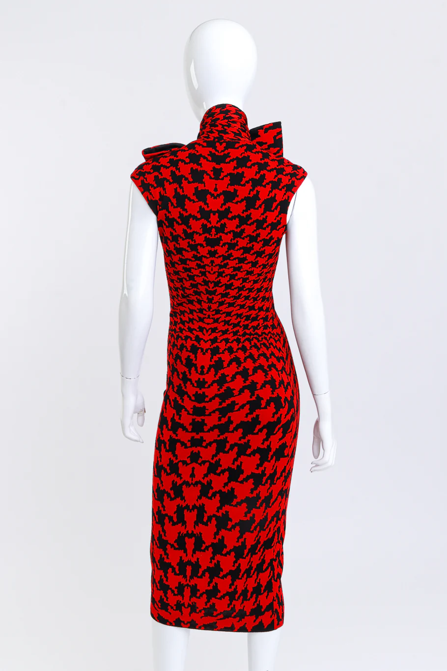 2009 F/W Houndstooth Knit Dress - Image 3