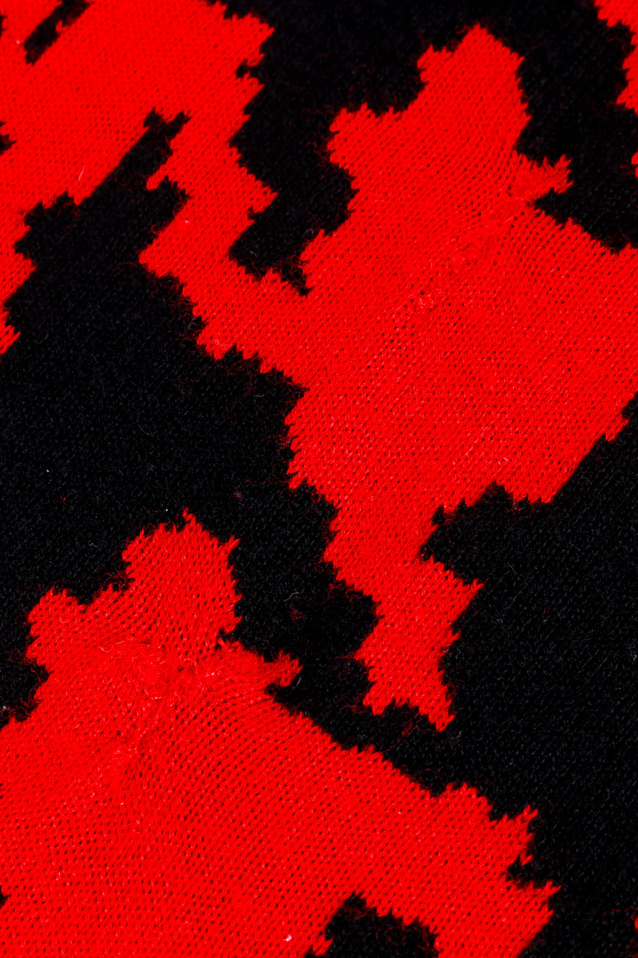 2009 F/W Houndstooth Knit Dress - Image 8