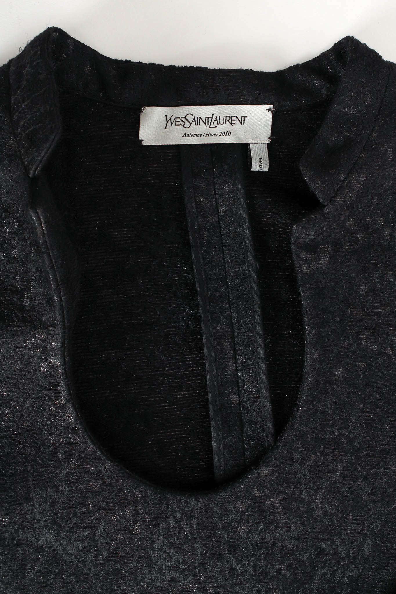 2010 A/W Wool Brocade Shift Dress - Image 8