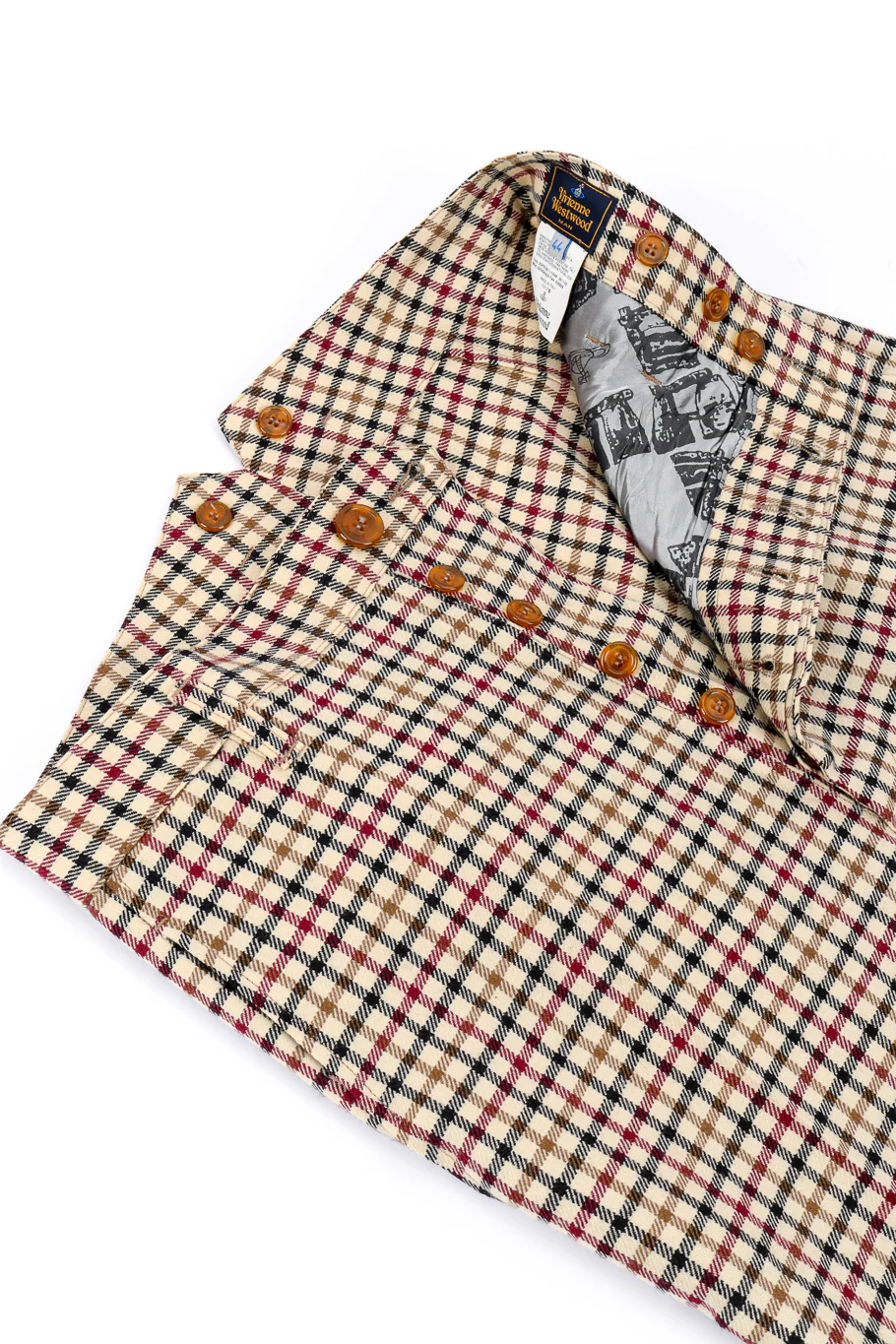 2011 F/W Gingham Vest & Trouser Set - Image 13