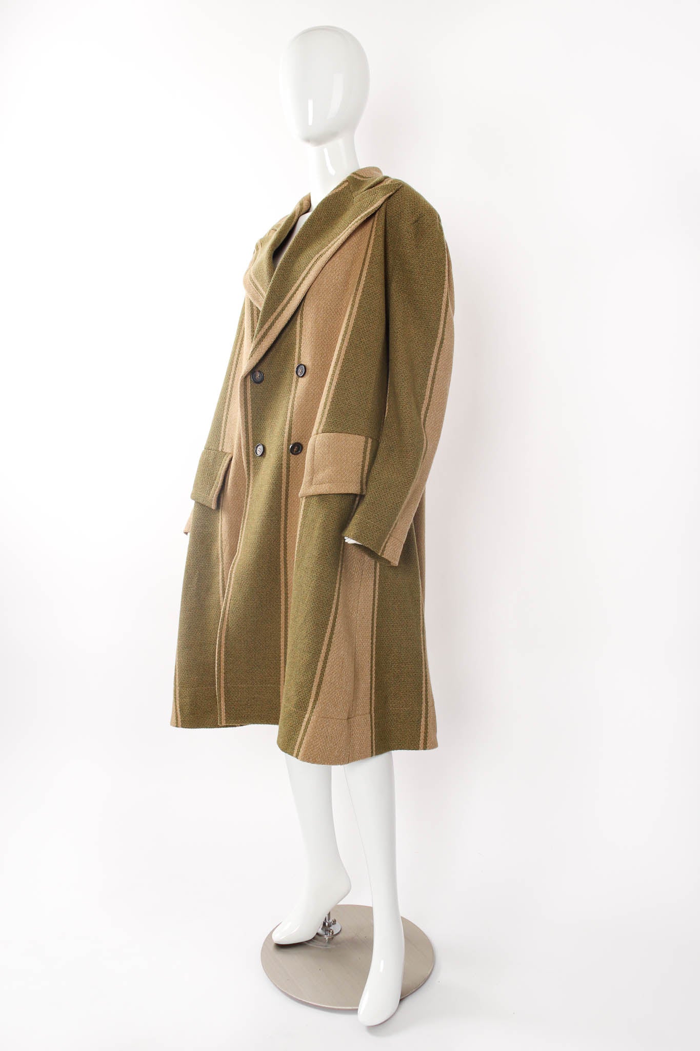 2016 A/W Blanket Stripe Coat - Image 2