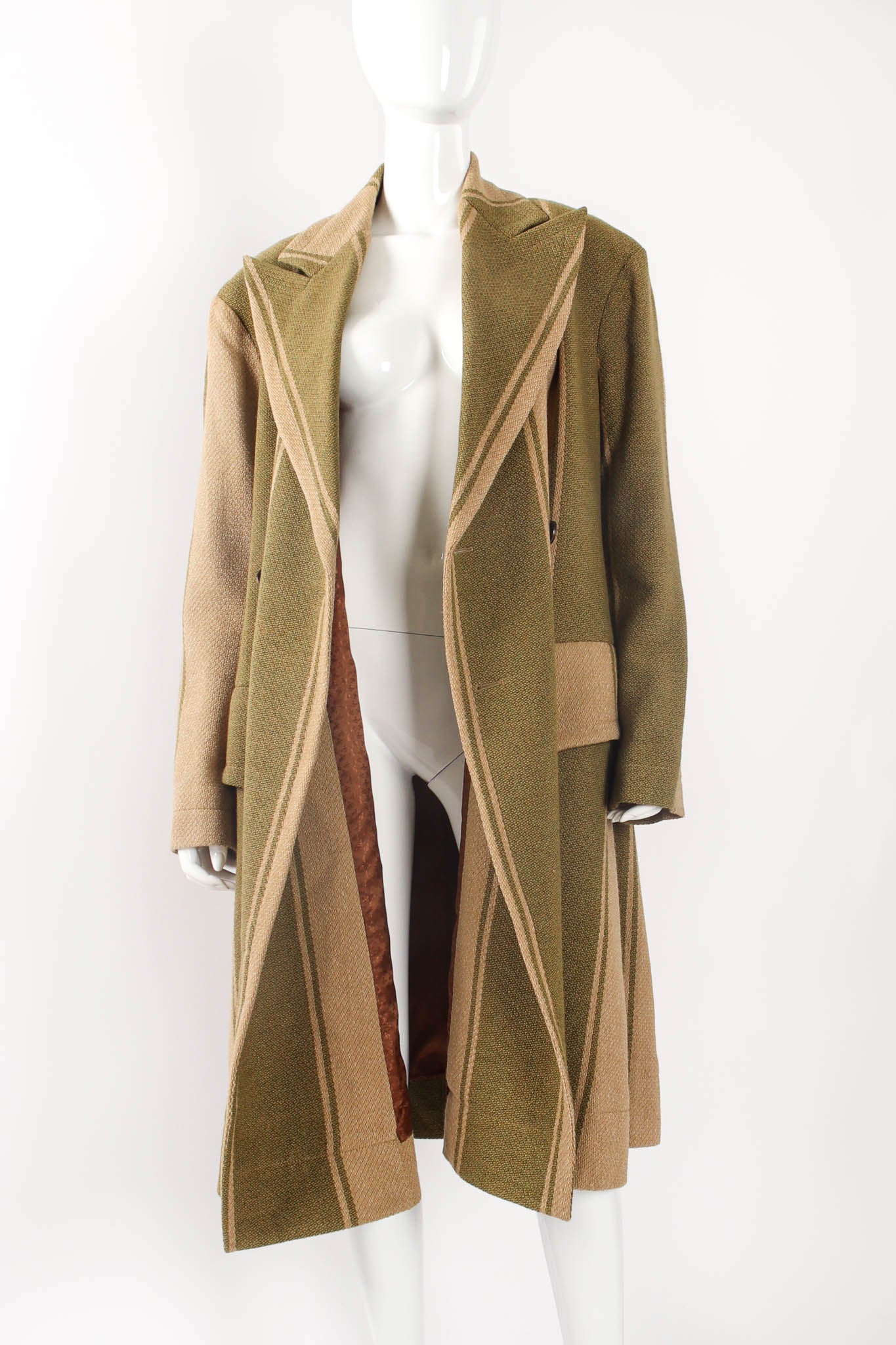 2016 A/W Blanket Stripe Coat - Image 4
