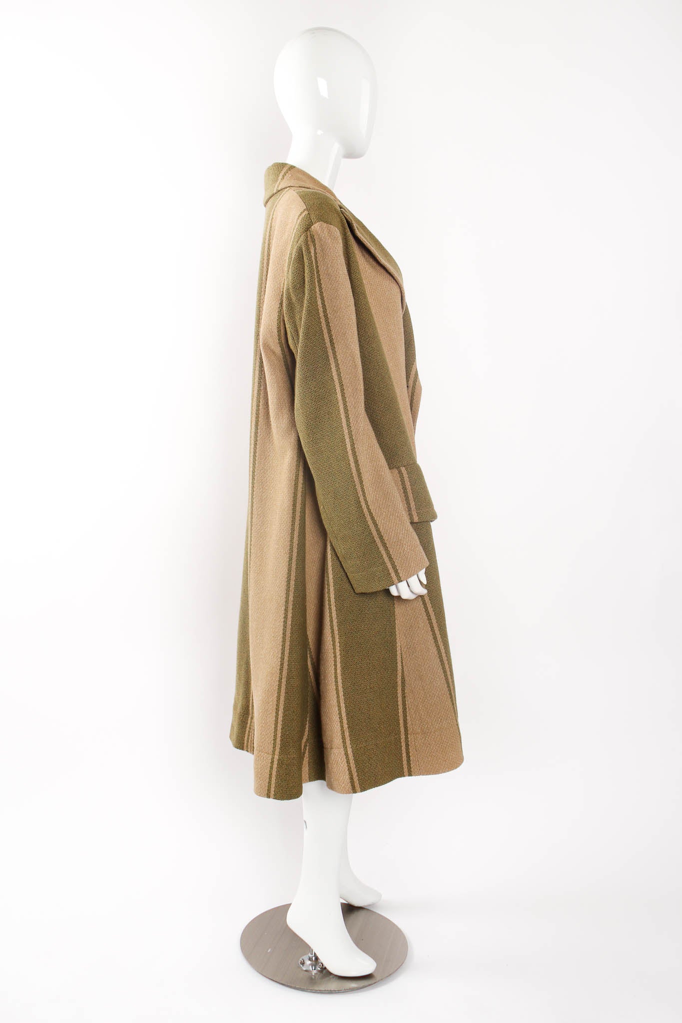 2016 A/W Blanket Stripe Coat - Image 5