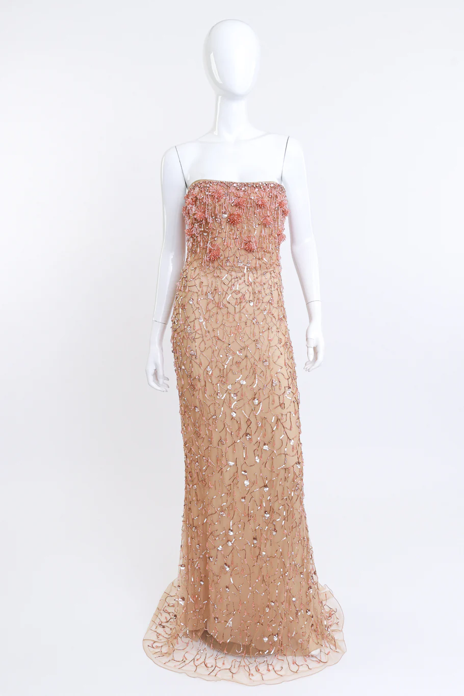 2017 Couture Collection Crystal Cluster Gown