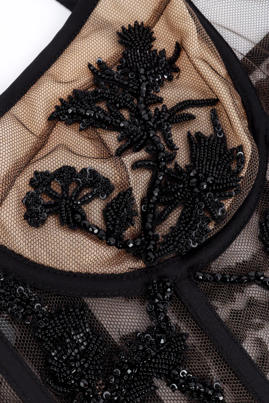 2017 S/S Mesh Beaded Crop Bustier - Image 6