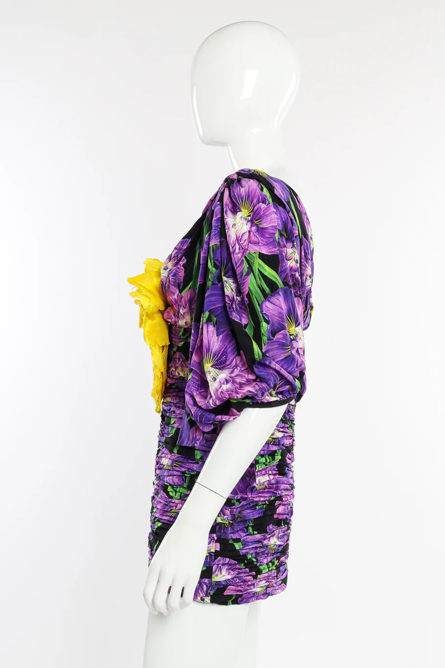 2017 S/S Silk Floral Appliqué Tunic - Image 2
