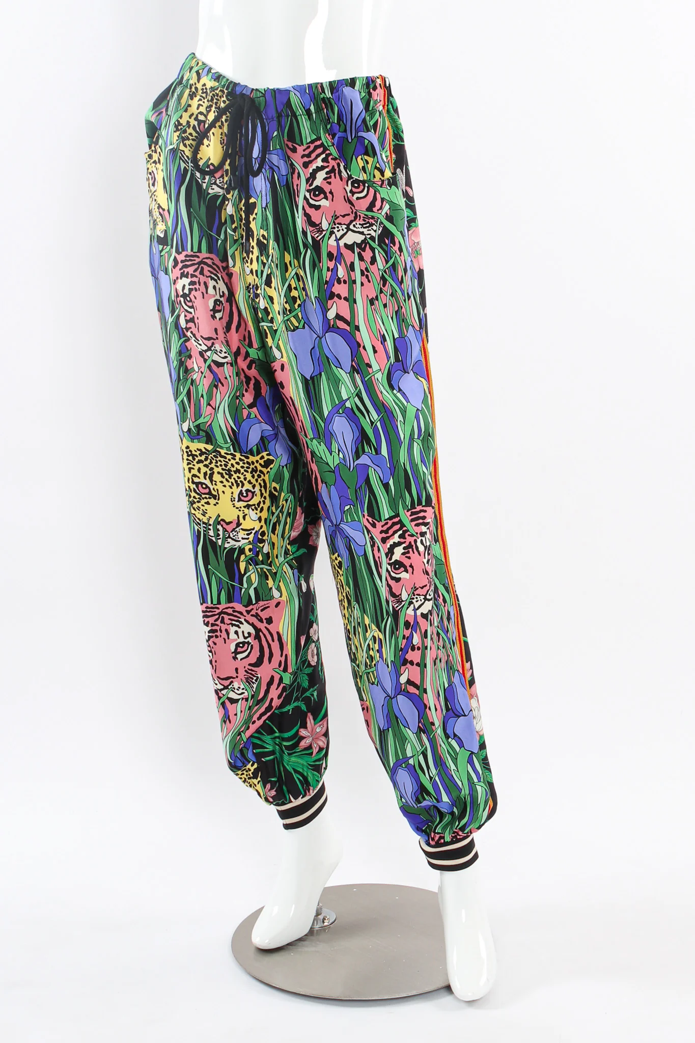 2019 A/W Feline Garden Silk Pant