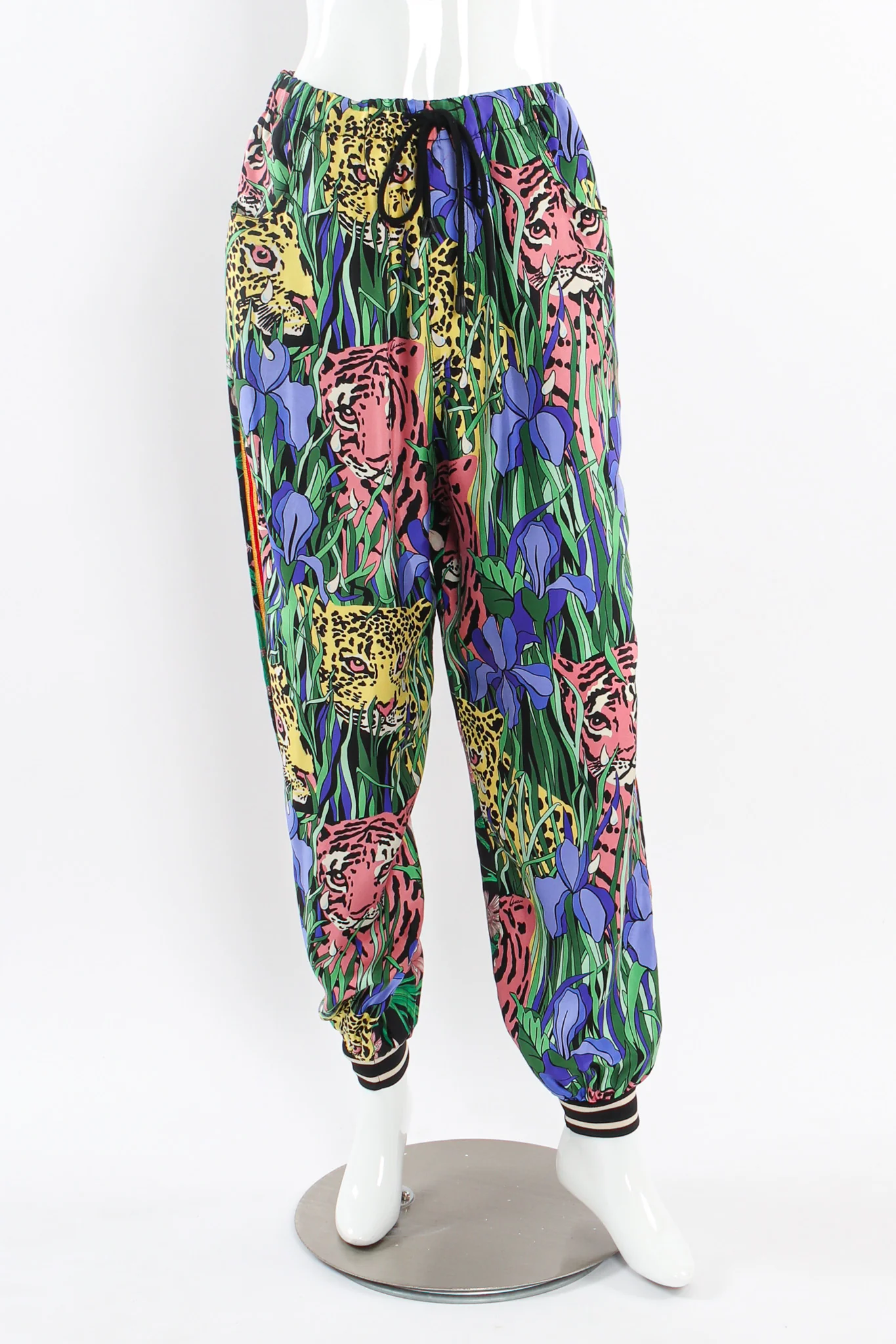 2019 A/W Feline Garden Silk Pant - Image 3