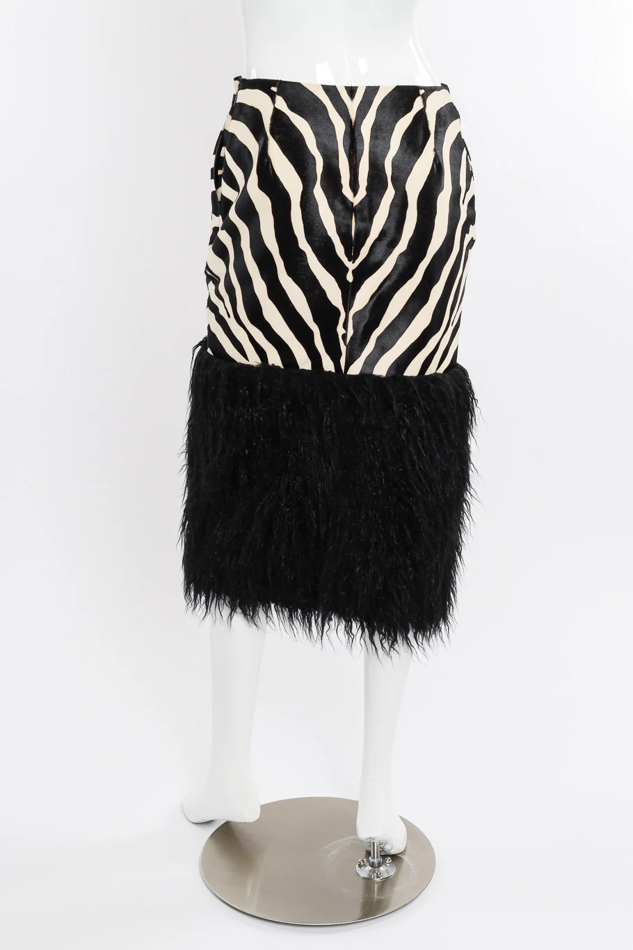 2019 F/W Zebra Print Midi Skirt - Image 3