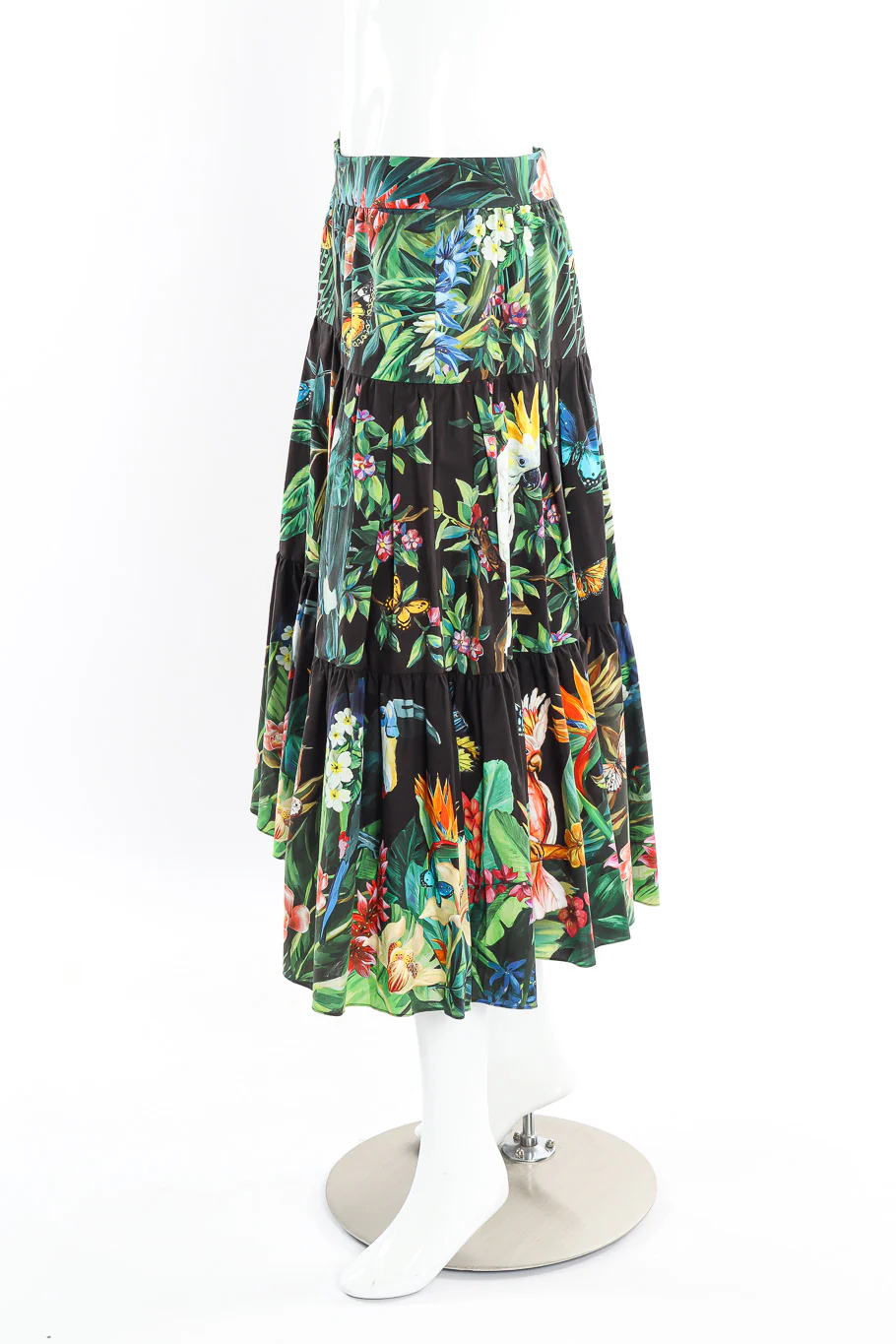 2020 S/S Tiered Jungle Skirt - Image 3