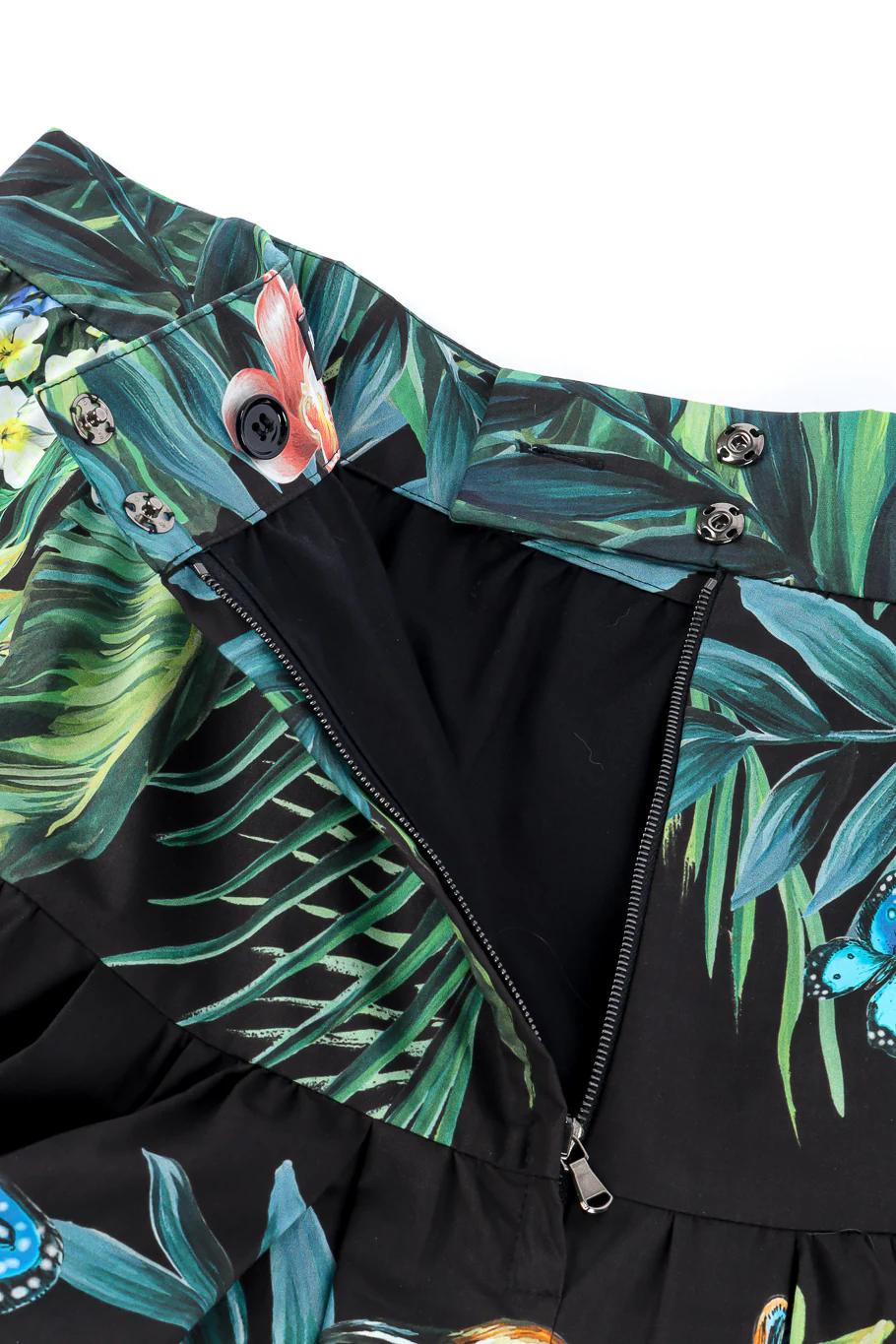 2020 S/S Tiered Jungle Skirt - Image 8