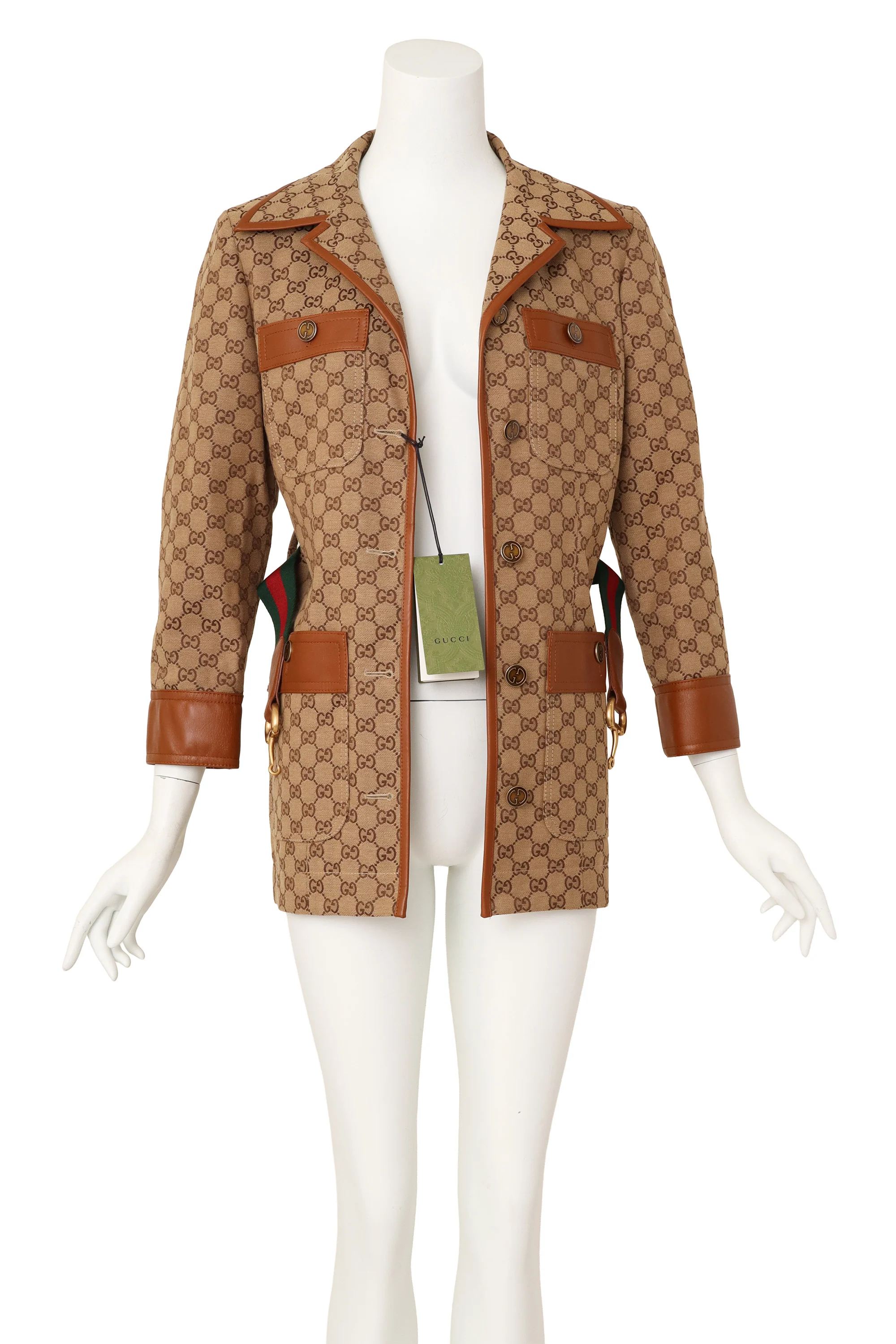 2022 F/W Aria Monogram Safari Jacket - Image 3