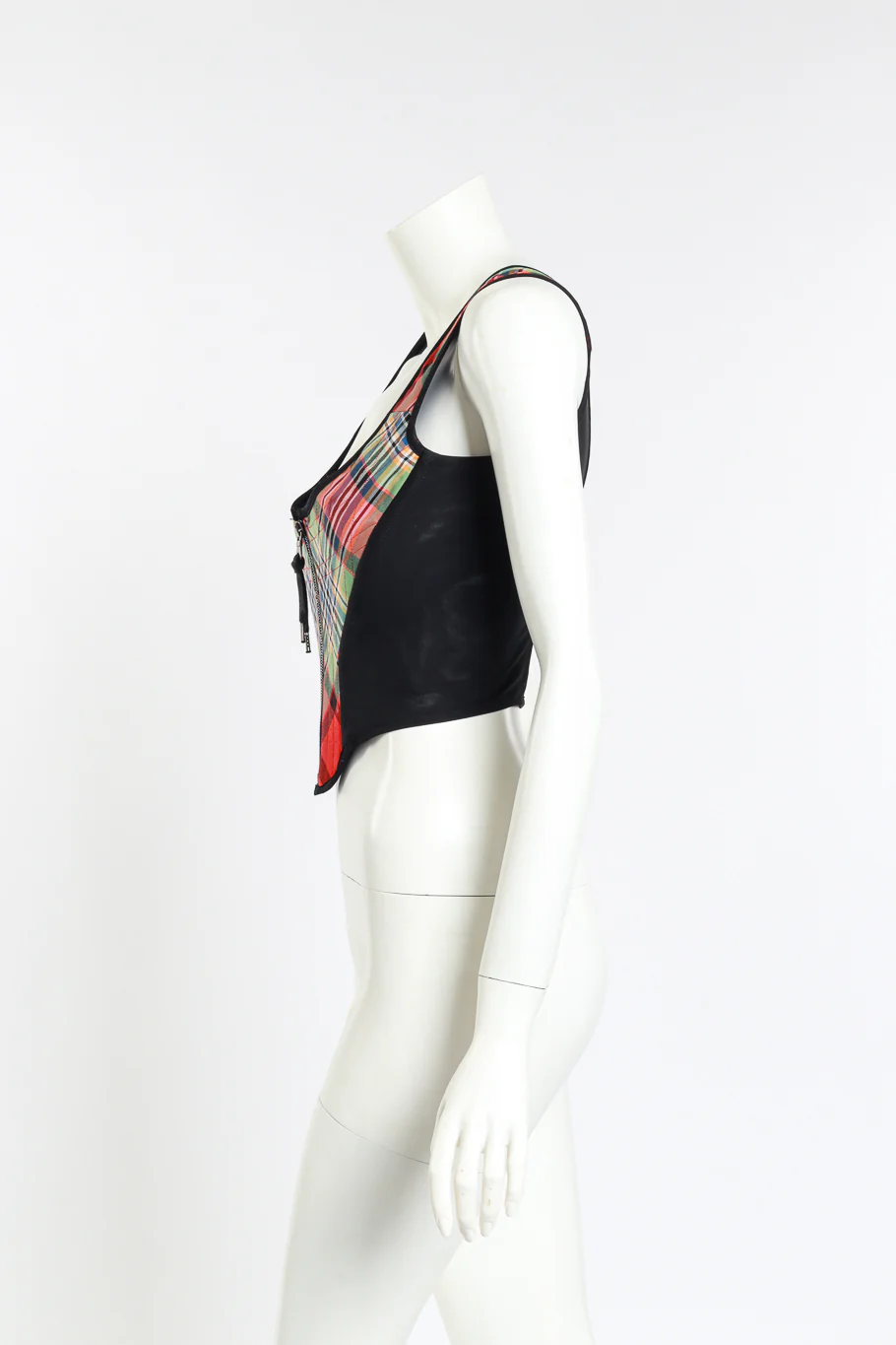 2022 S/S Tartan Portrait Corset - Image 3