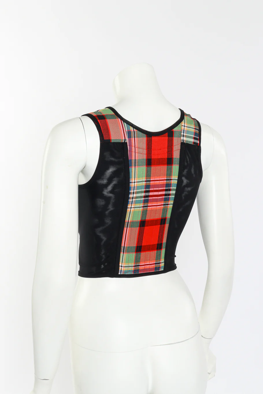 2022 S/S Tartan Portrait Corset - Image 4