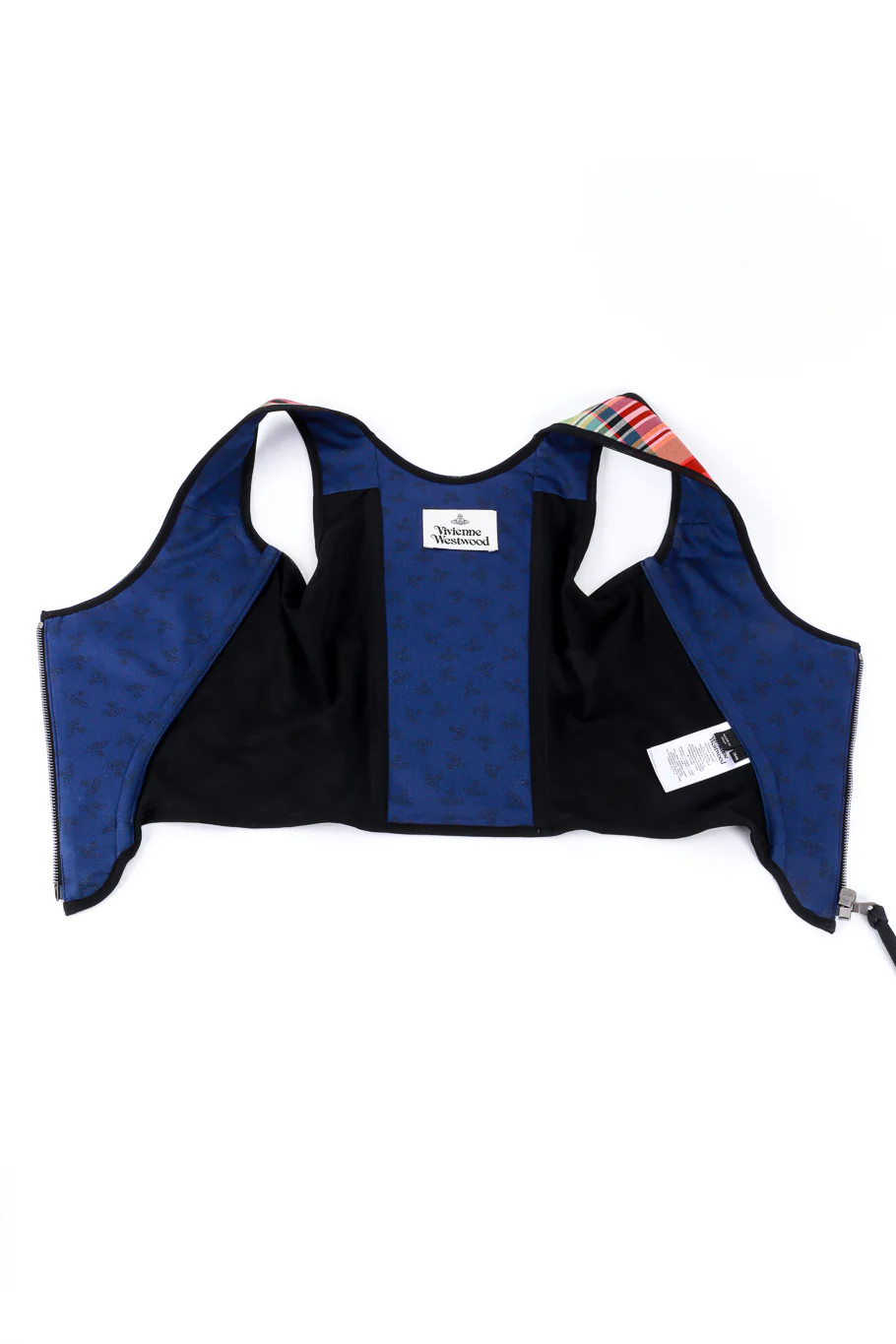 2022 S/S Tartan Portrait Corset - Image 7