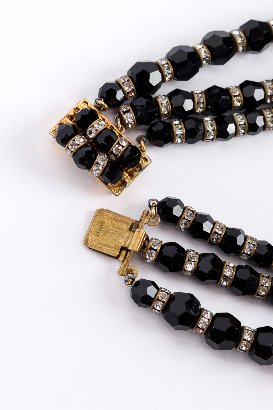 3-Strand Beaded Flower Necklace - Image 8