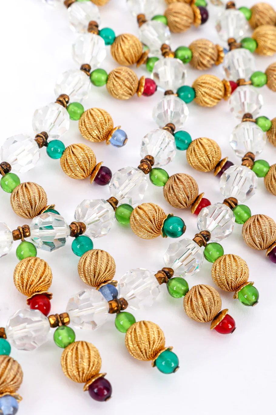 3-Strand Beaded Necklace - Image 4