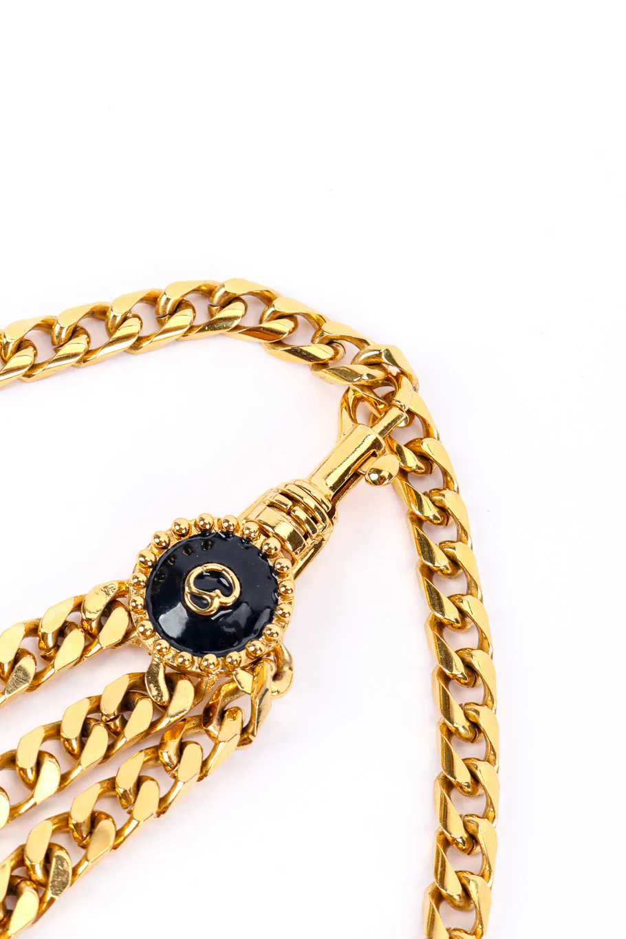 3-strand Enamel Logo Charm Belt - Image 7