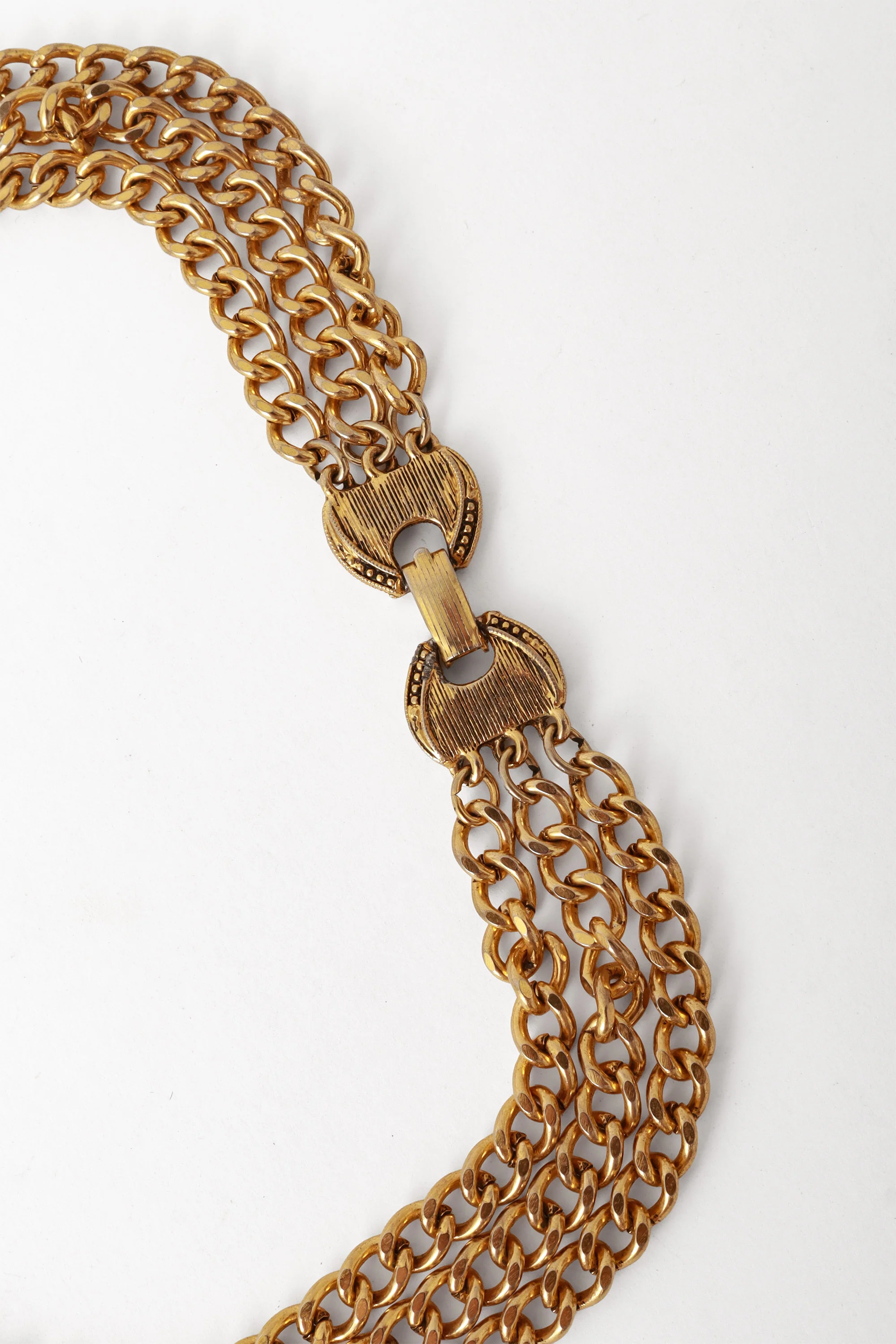 3-Strand Lion Coin Necklace - Image 5