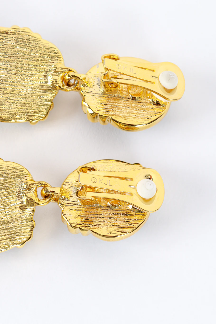 3-Tier Nugget Drop Earrings - Image 5