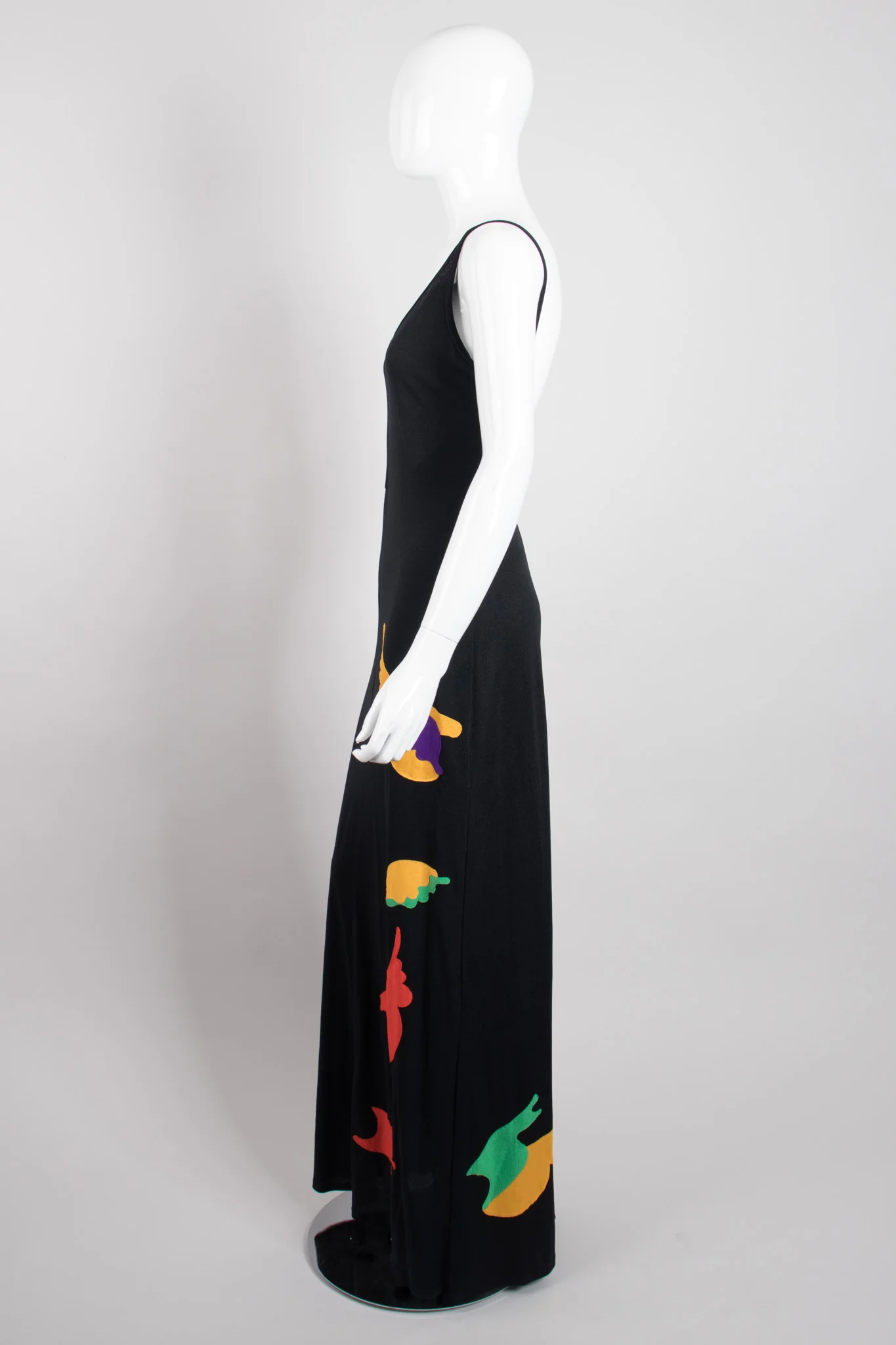 4U2 Keyhole Appliqué Jersey Dress - Image 4