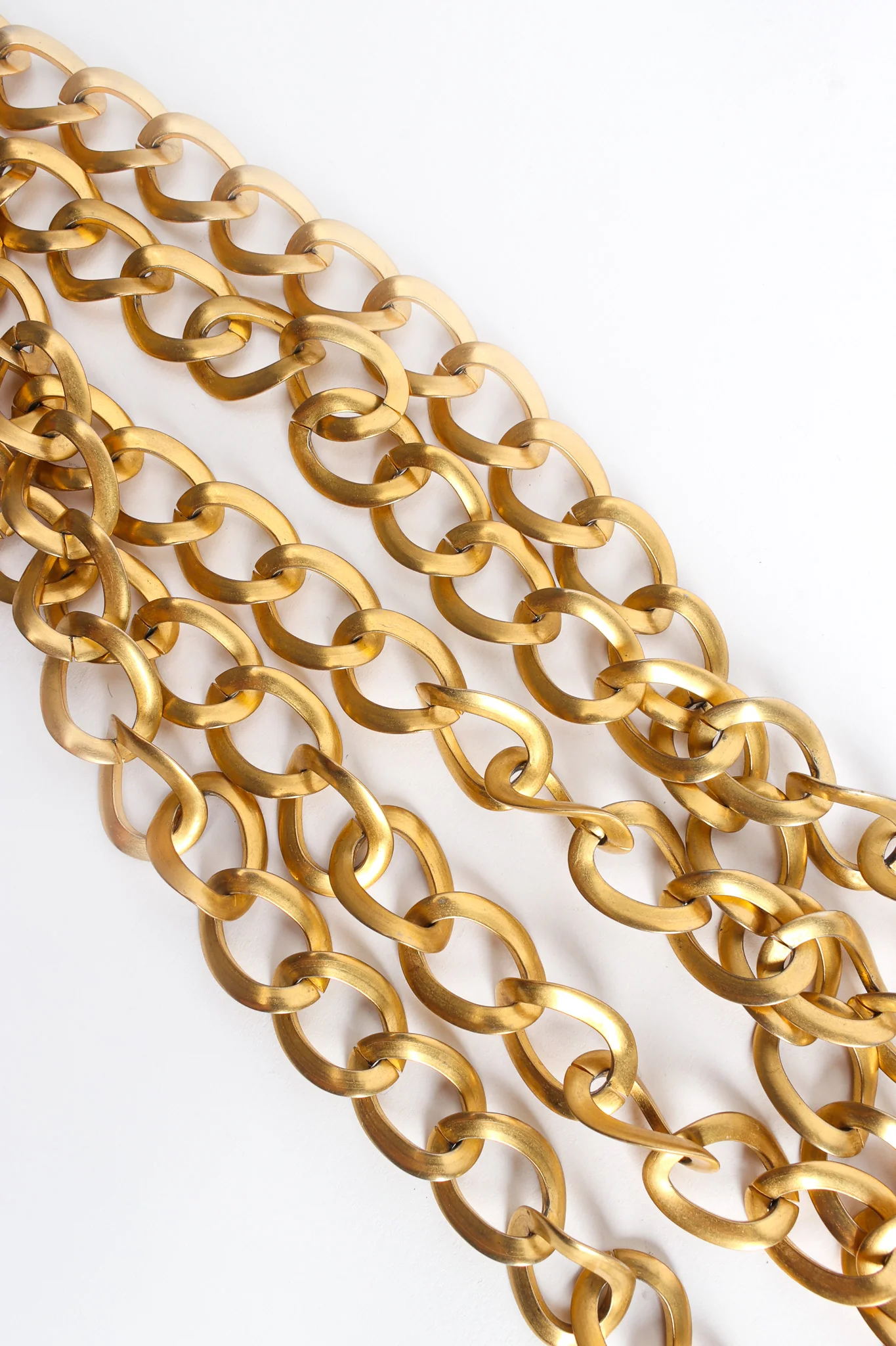5 Chain Link Choker Necklace - Image 4