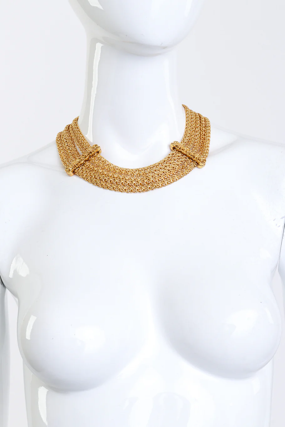 5-Strand Byzantine Chain Collar Necklace - Image 2
