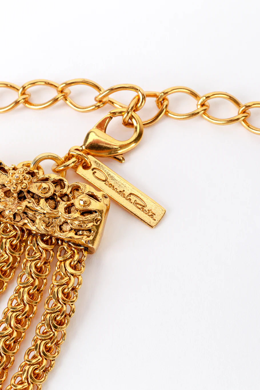 5-Strand Byzantine Chain Collar Necklace - Image 4