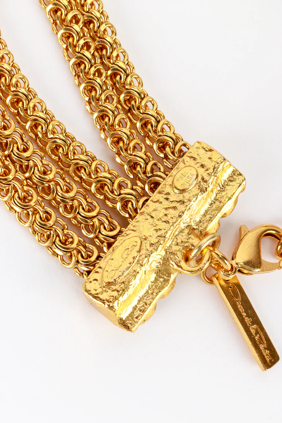 5-Strand Byzantine Chain Collar Necklace - Image 5