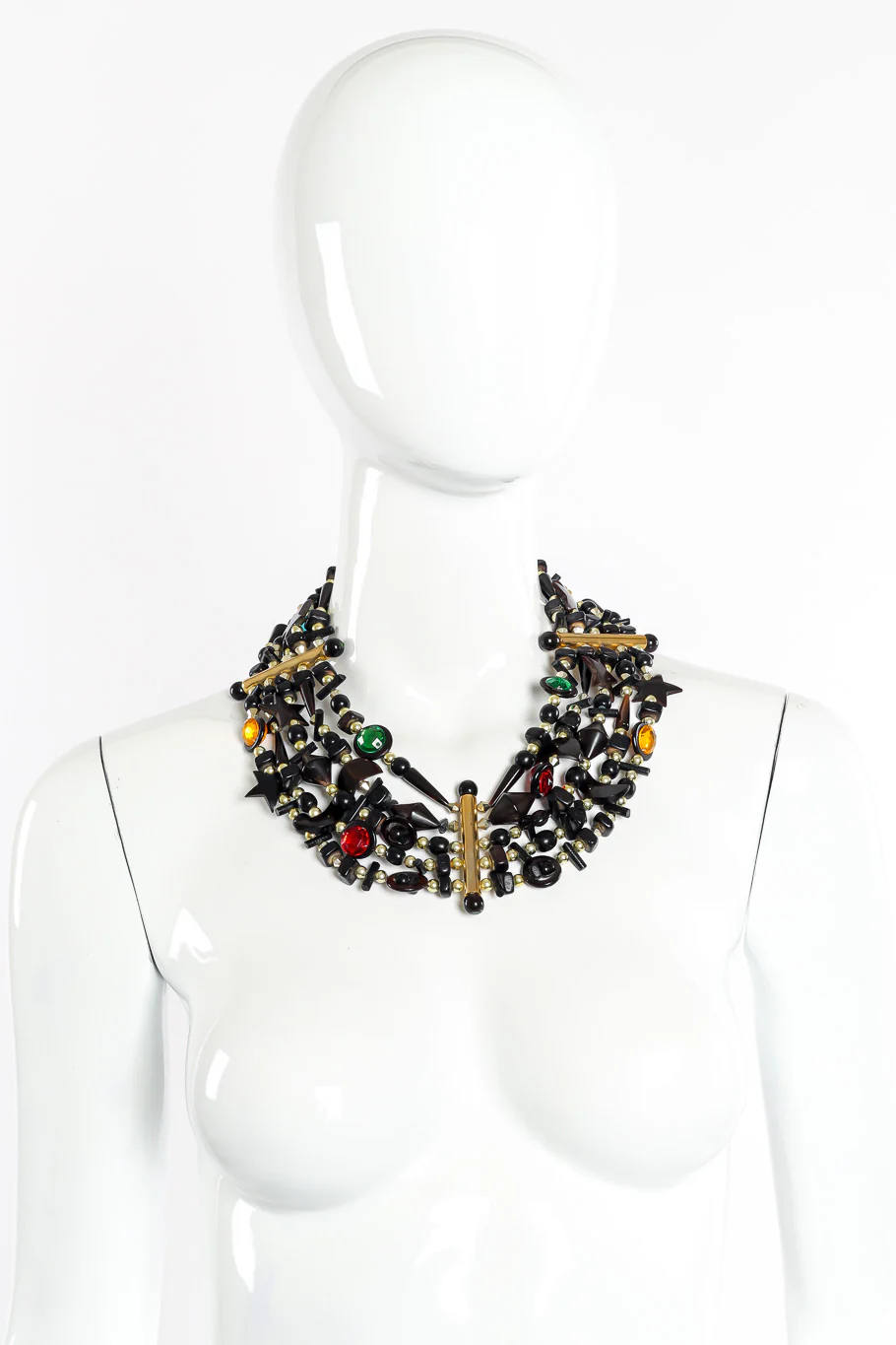 5 Strand Celestial Collar Necklace