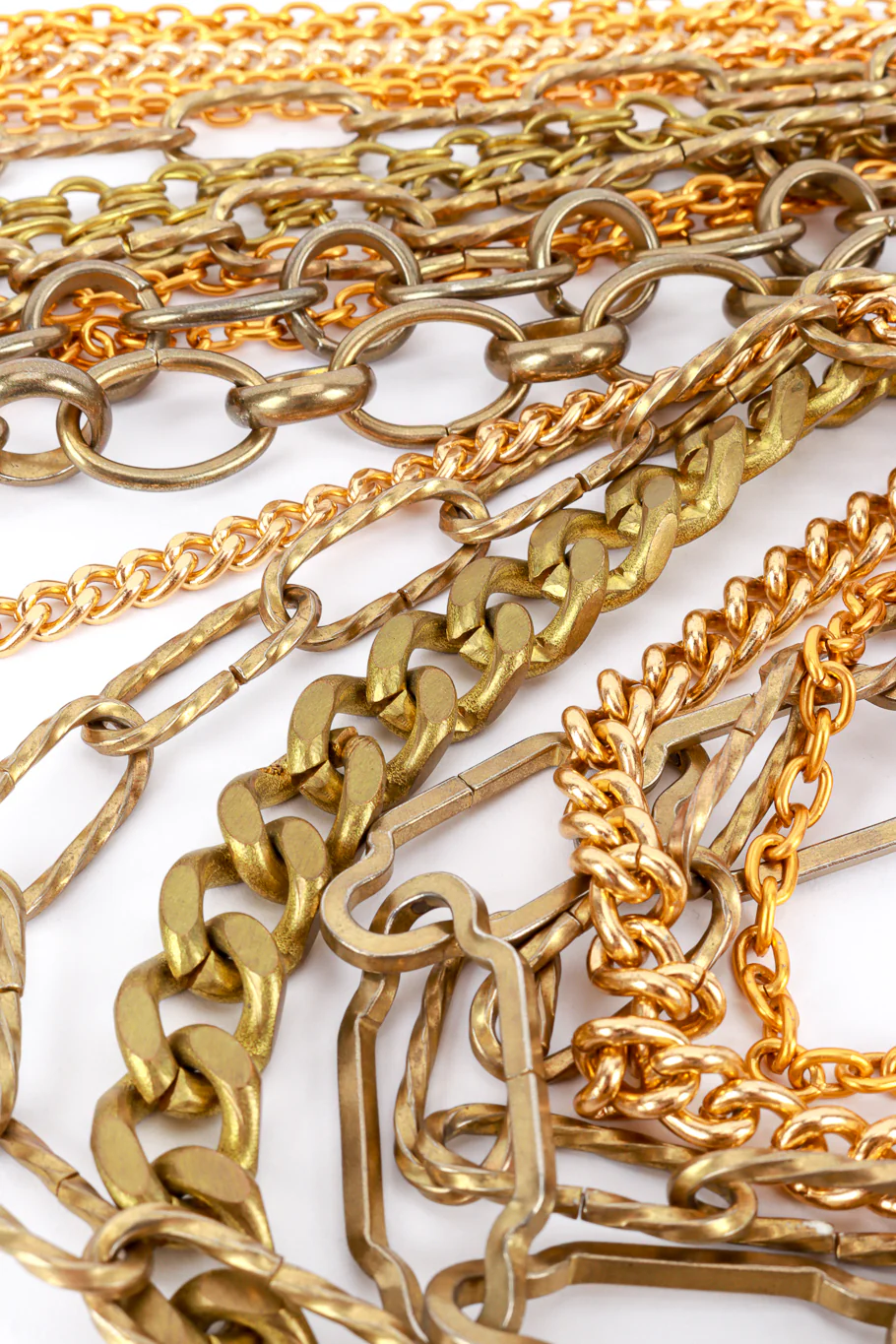 6-Strand Chain Statement Necklace - Image 2