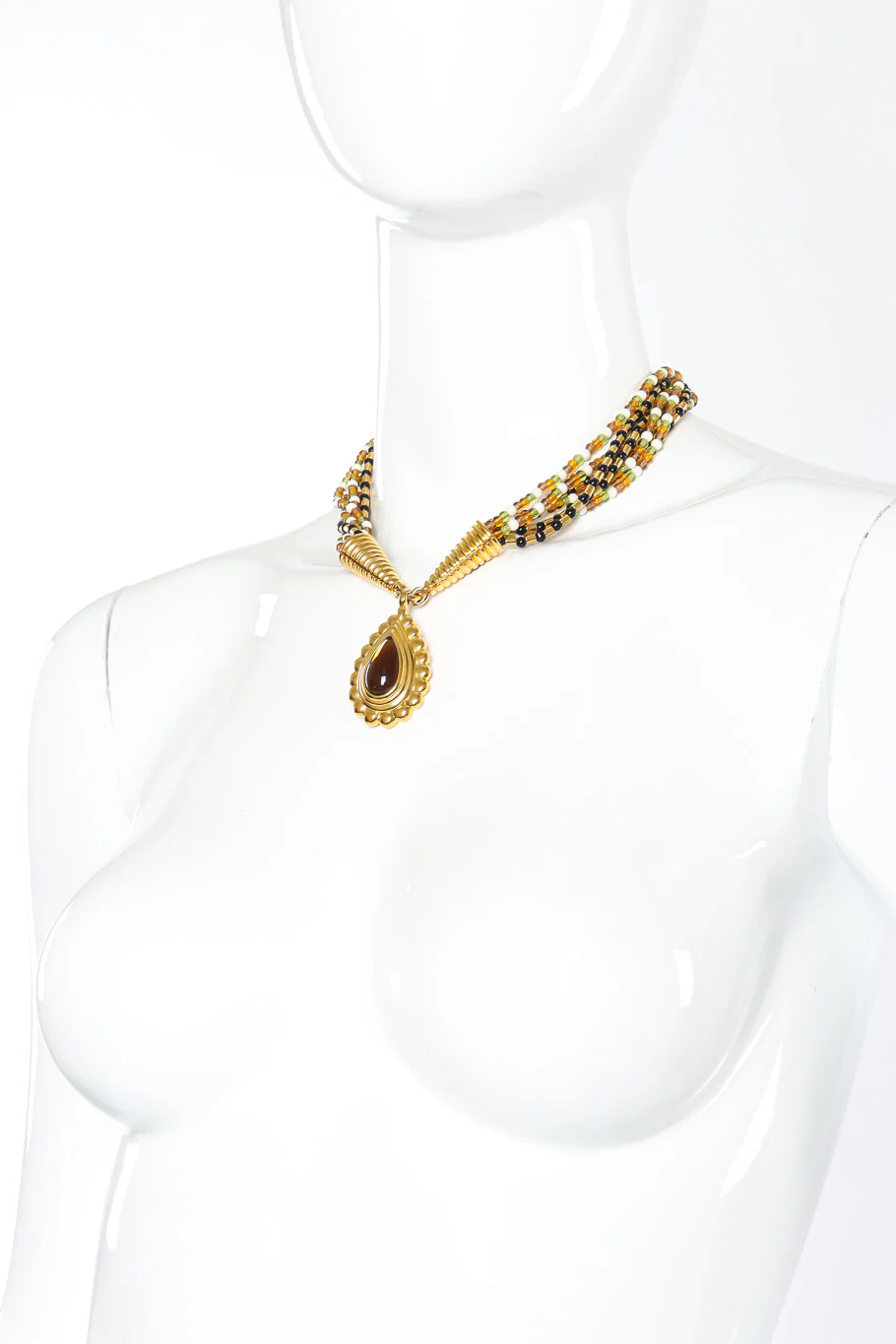 7-Strand Teardrop Necklace - Image 3