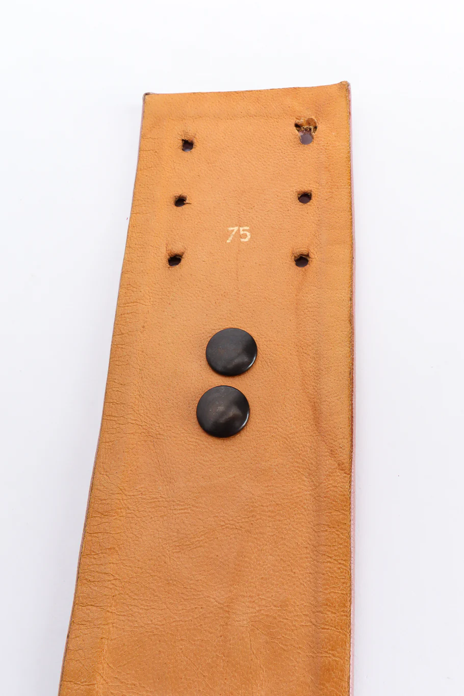 80s Geo Studded Waist Belt - Image 9