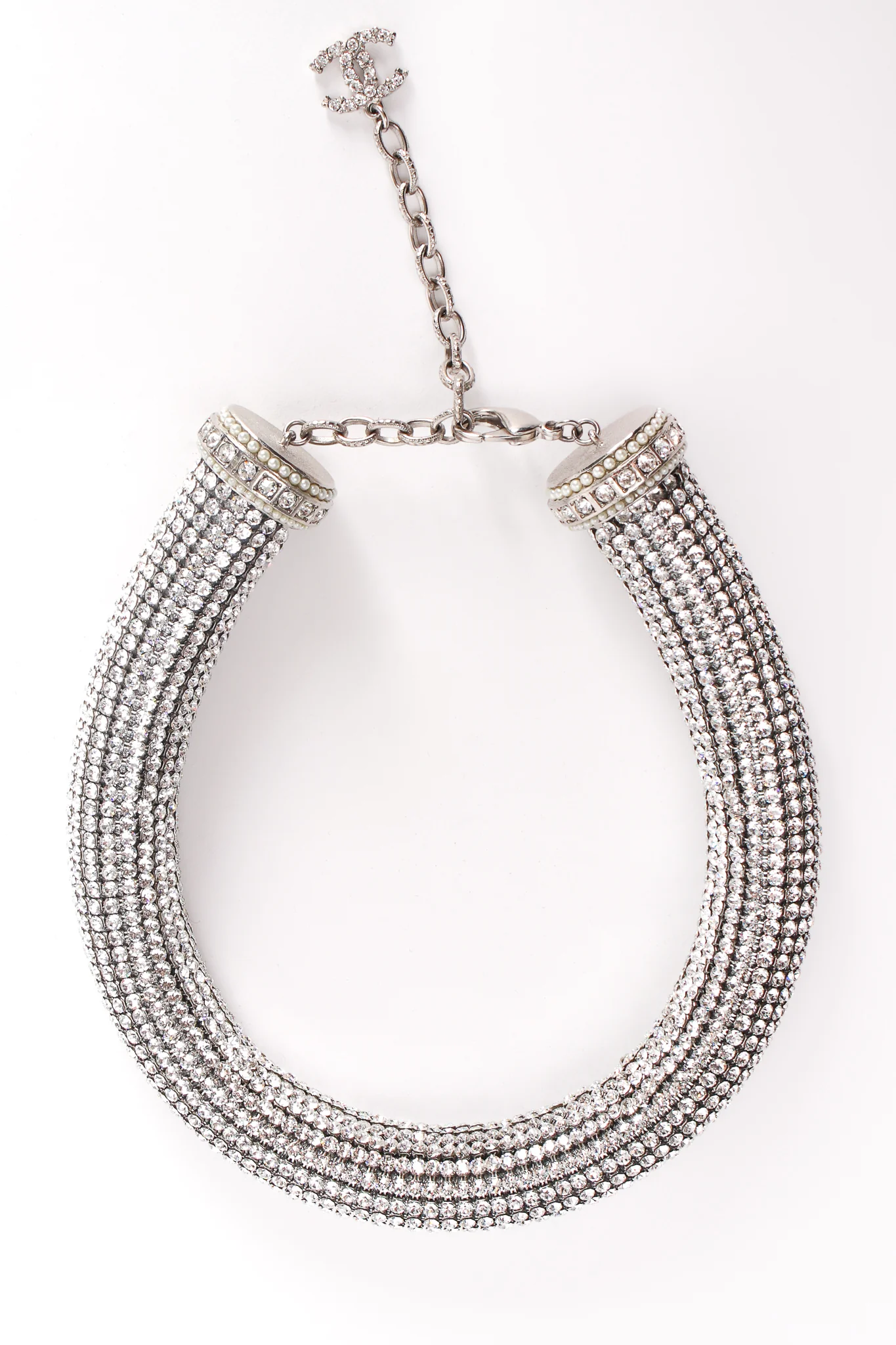 2017 A/W Crystal Choker Collar