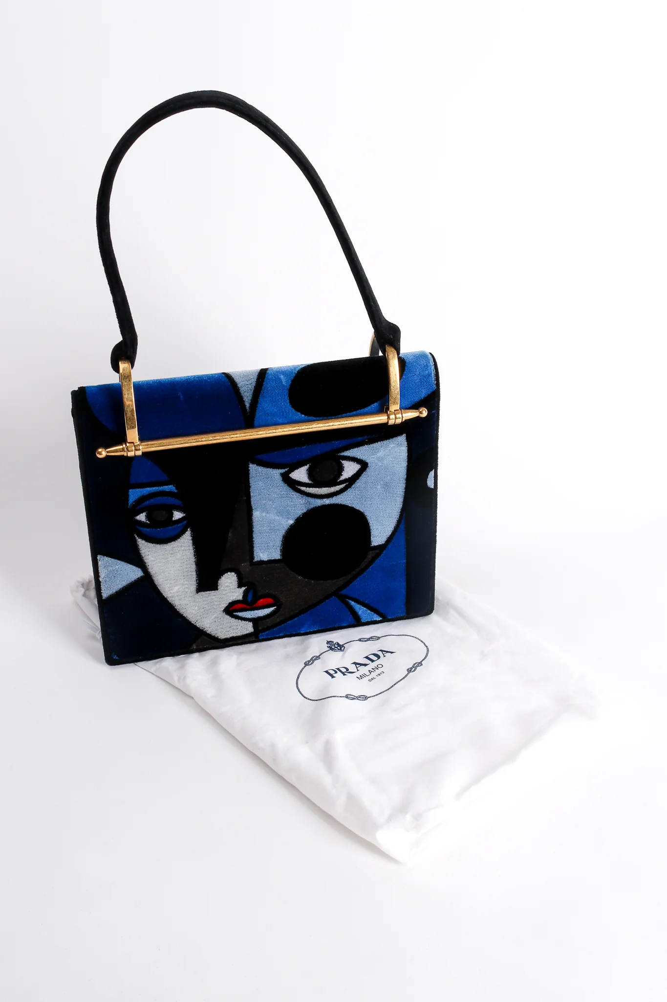 2017 A/W Velvet Face Pionnière Bag - Image 4