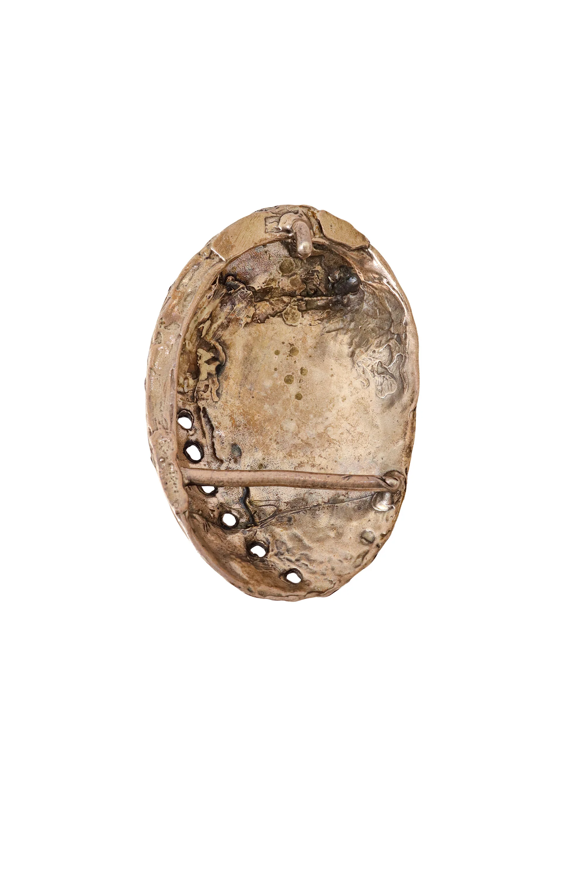 Sterling Seashell Metal Belt Buckle - Image 4
