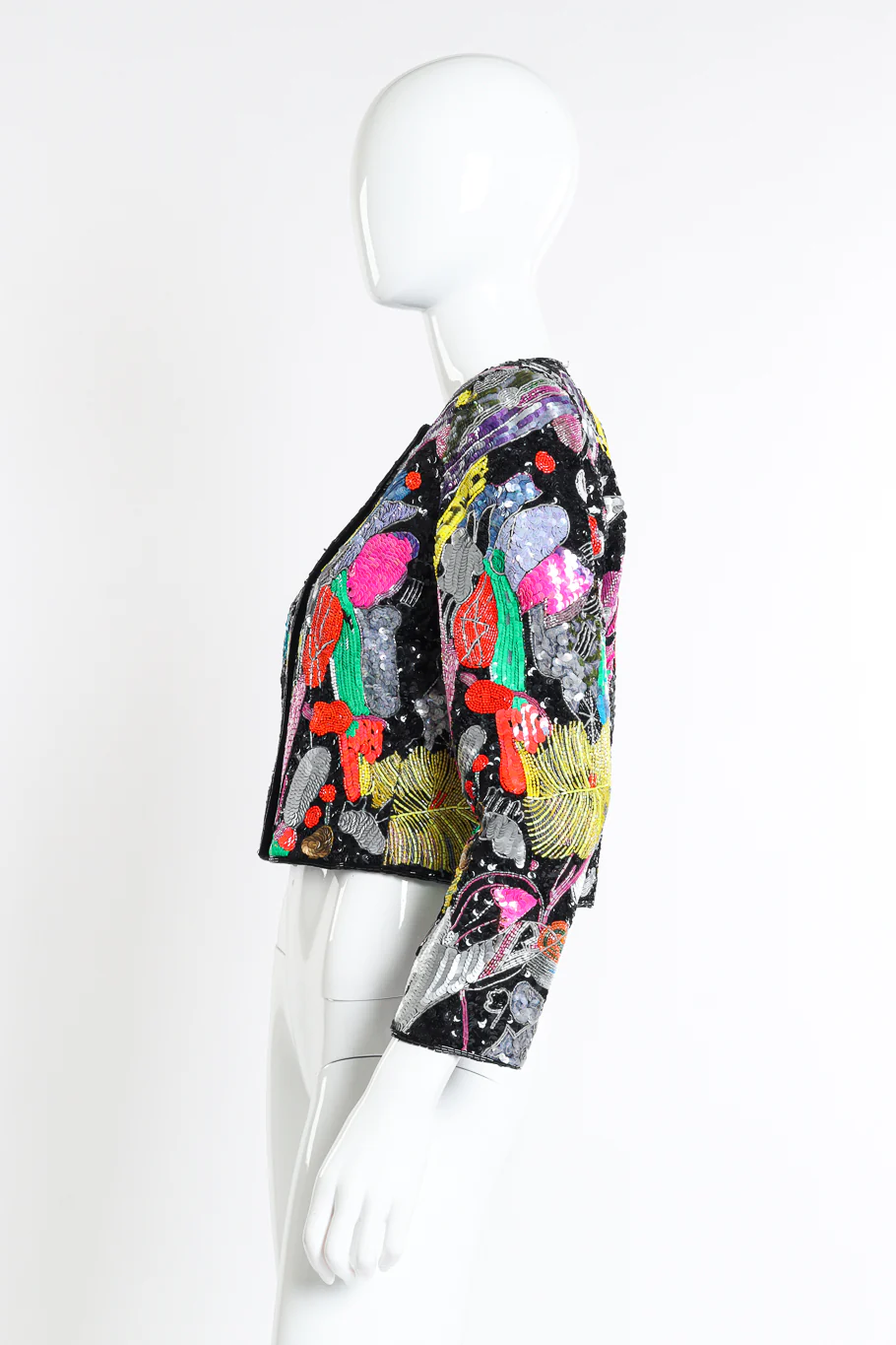 Abstract Beaded Jacket - Image 2