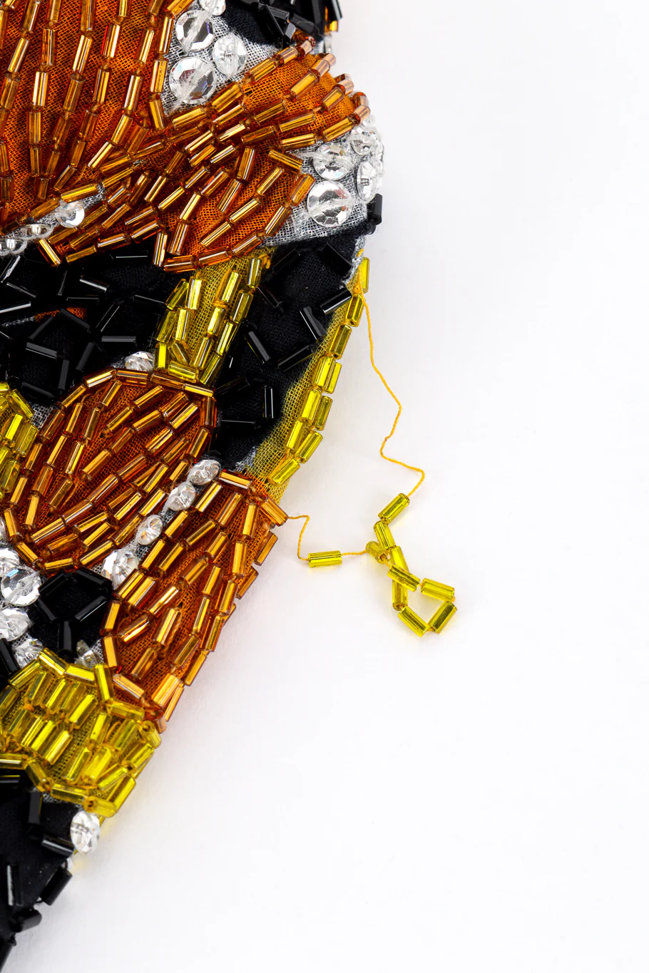 Abstract Beaded Top Gown - Image 11