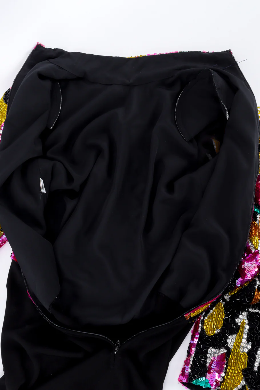 Abstract Beaded Top Gown - Image 8