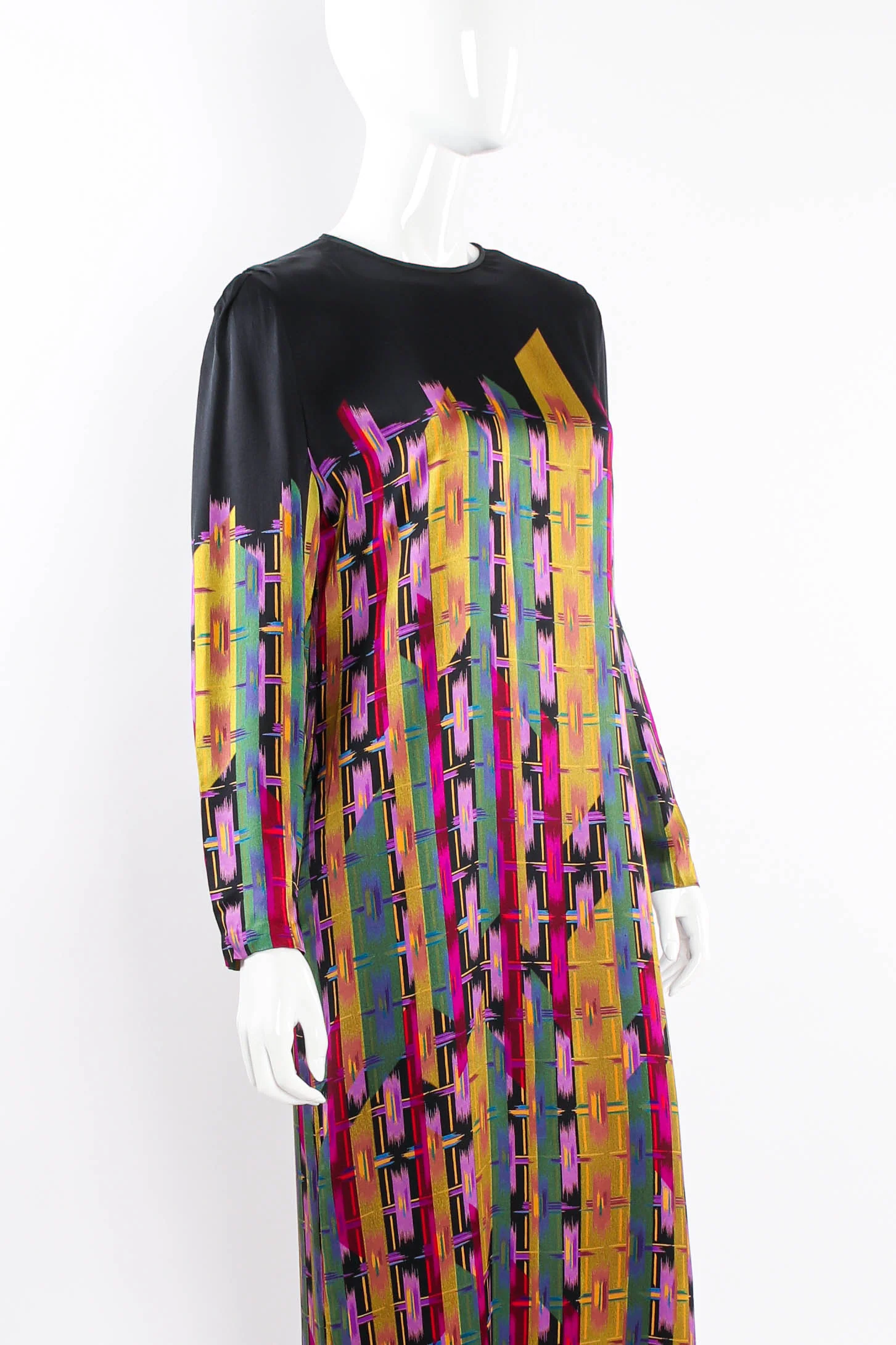 Rainbow Painted Stripe Shift Dress - Image 2