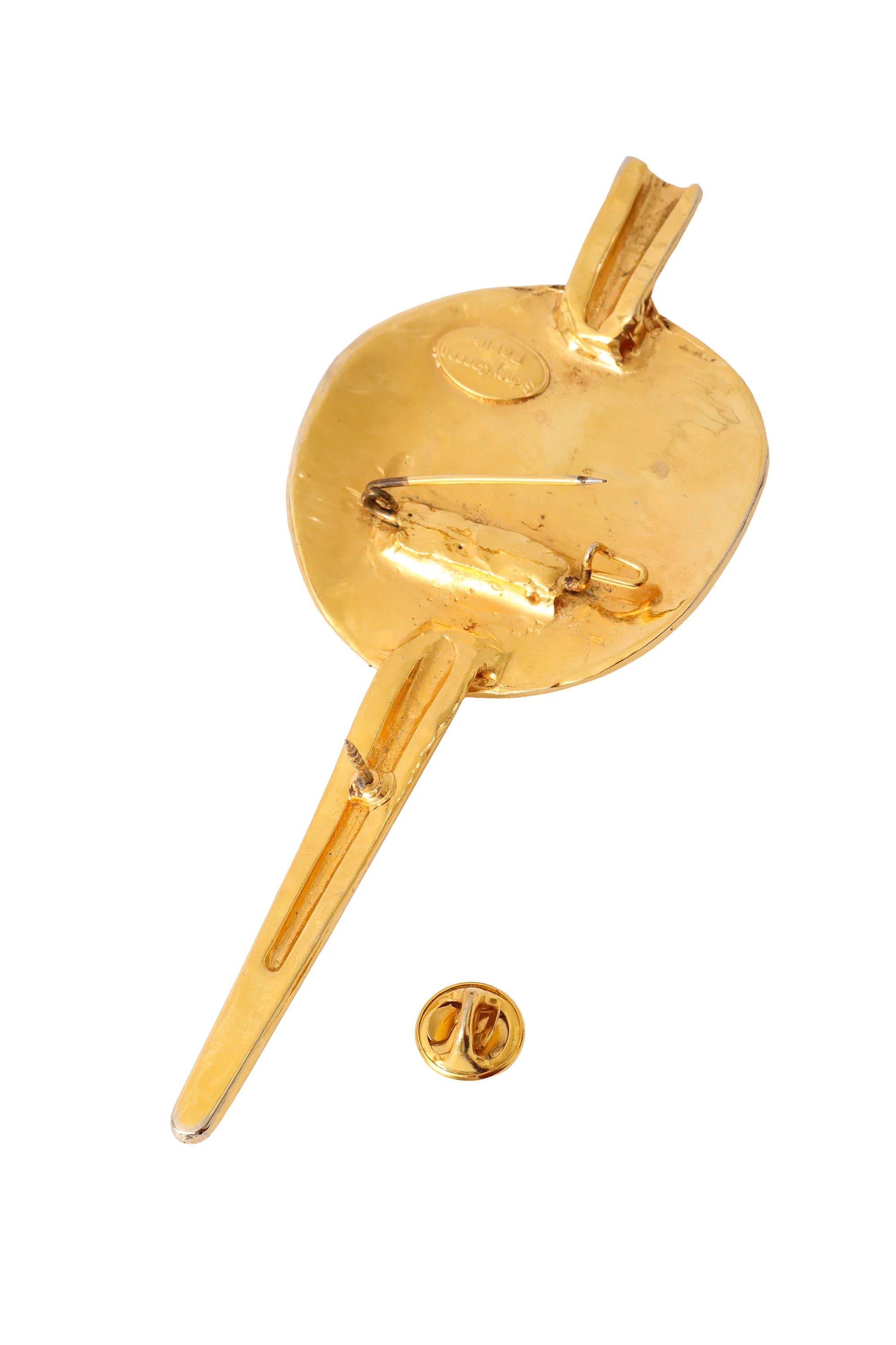 Abstract Dagger Plate Pin - Image 3