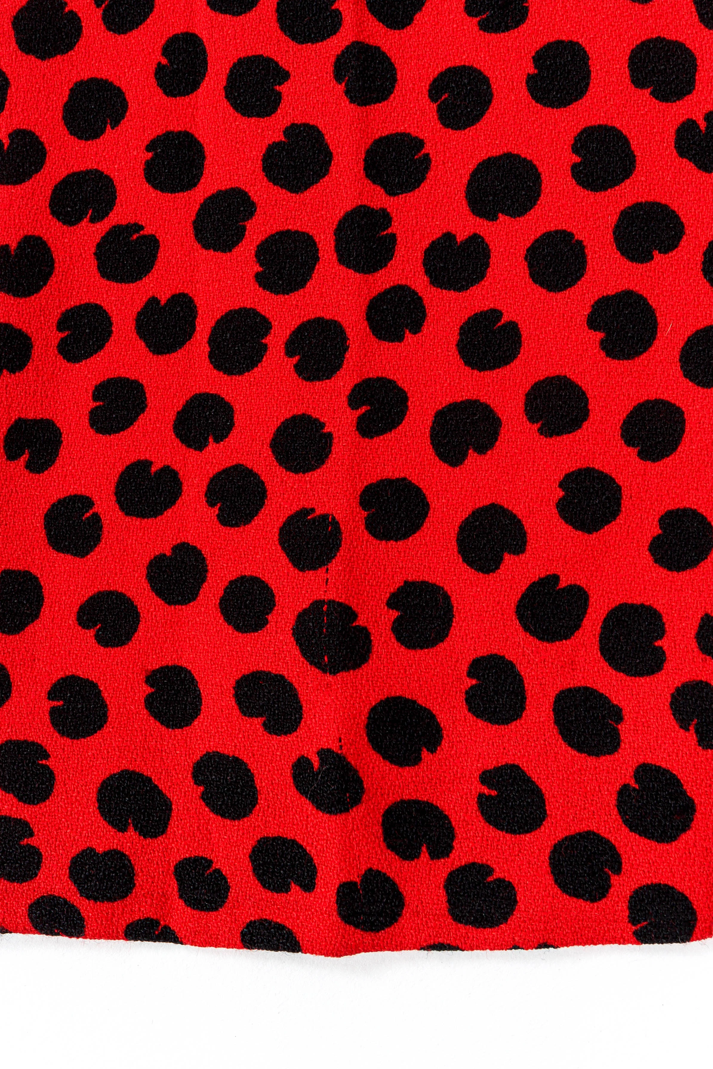 Abstract Dot Print Dress - Image 9
