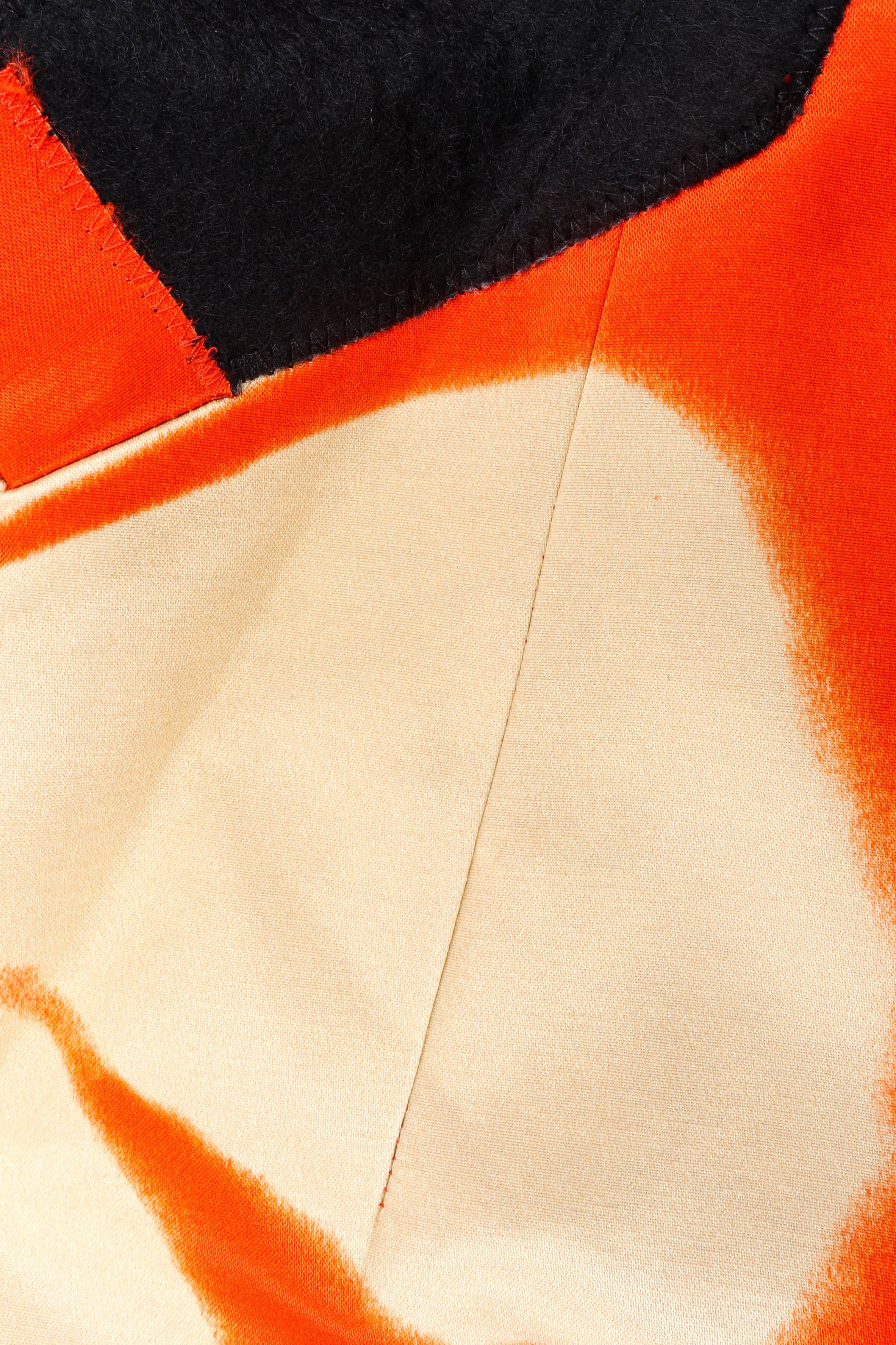 Abstract Double Breasted Blazer Coat - Image 7