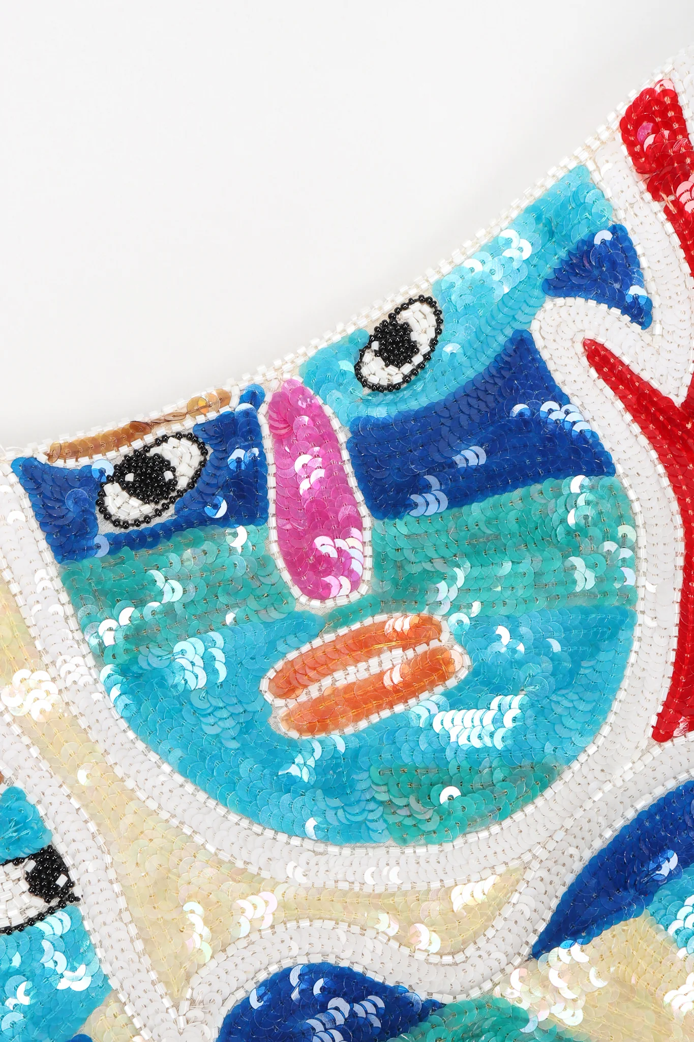 Abstract Faces Dolman Tunic - Image 11