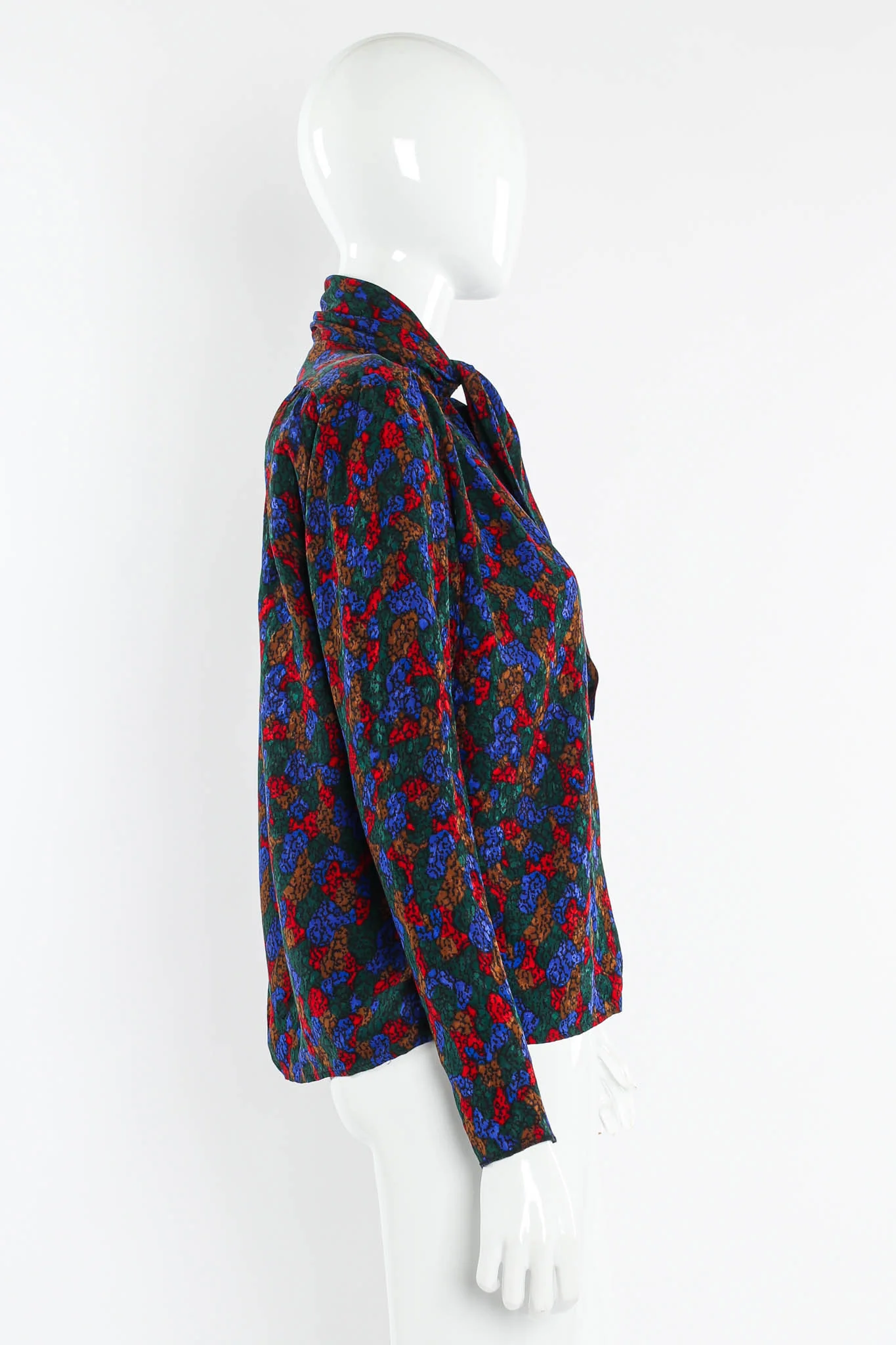 Abstract Geo Mosaic Blouse - Image 4