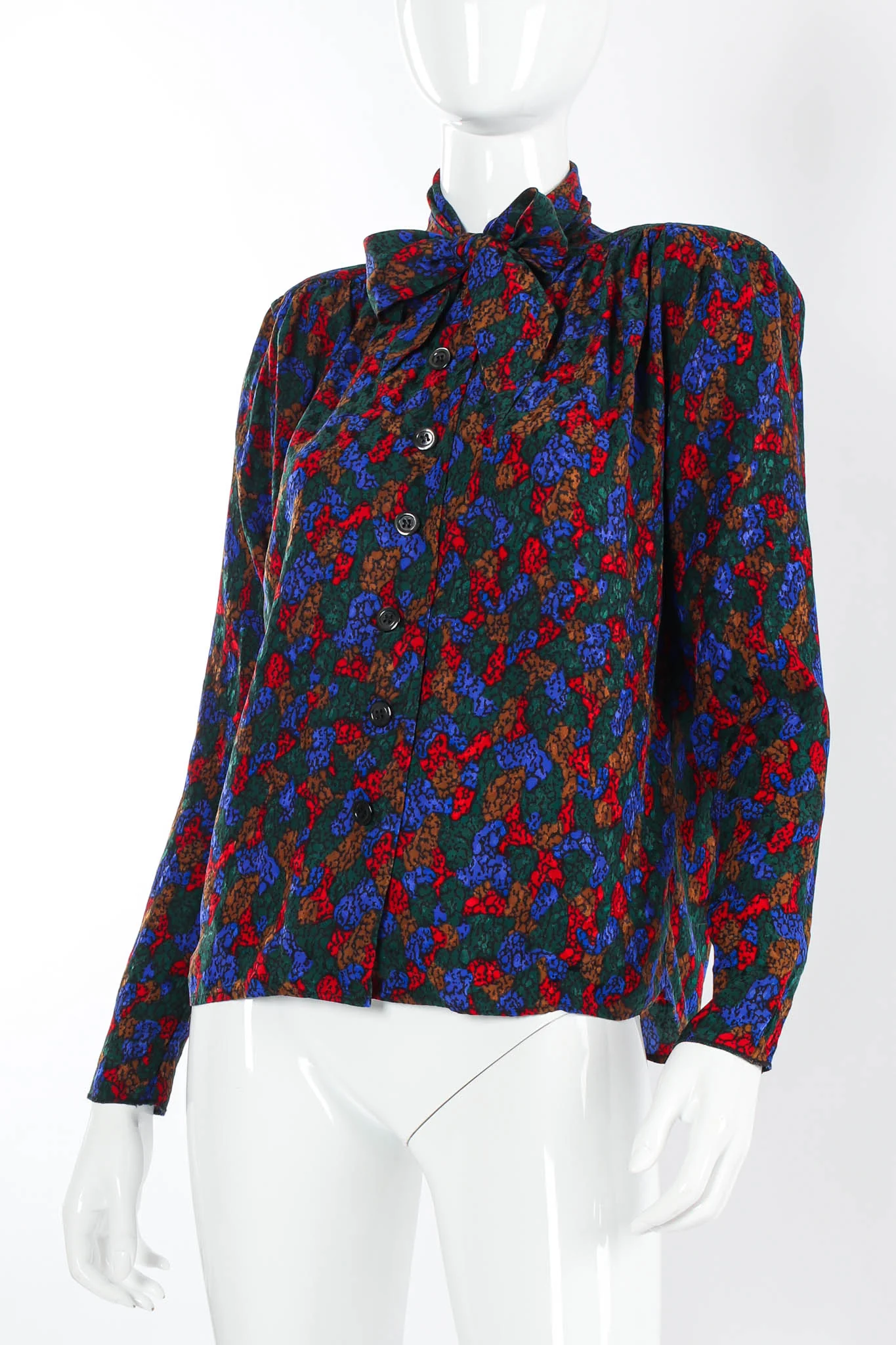 Abstract Geo Mosaic Blouse - Image 5