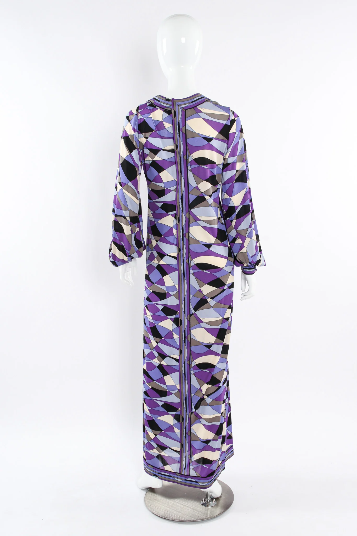 Abstract Geo Print Column Dress - Image 2