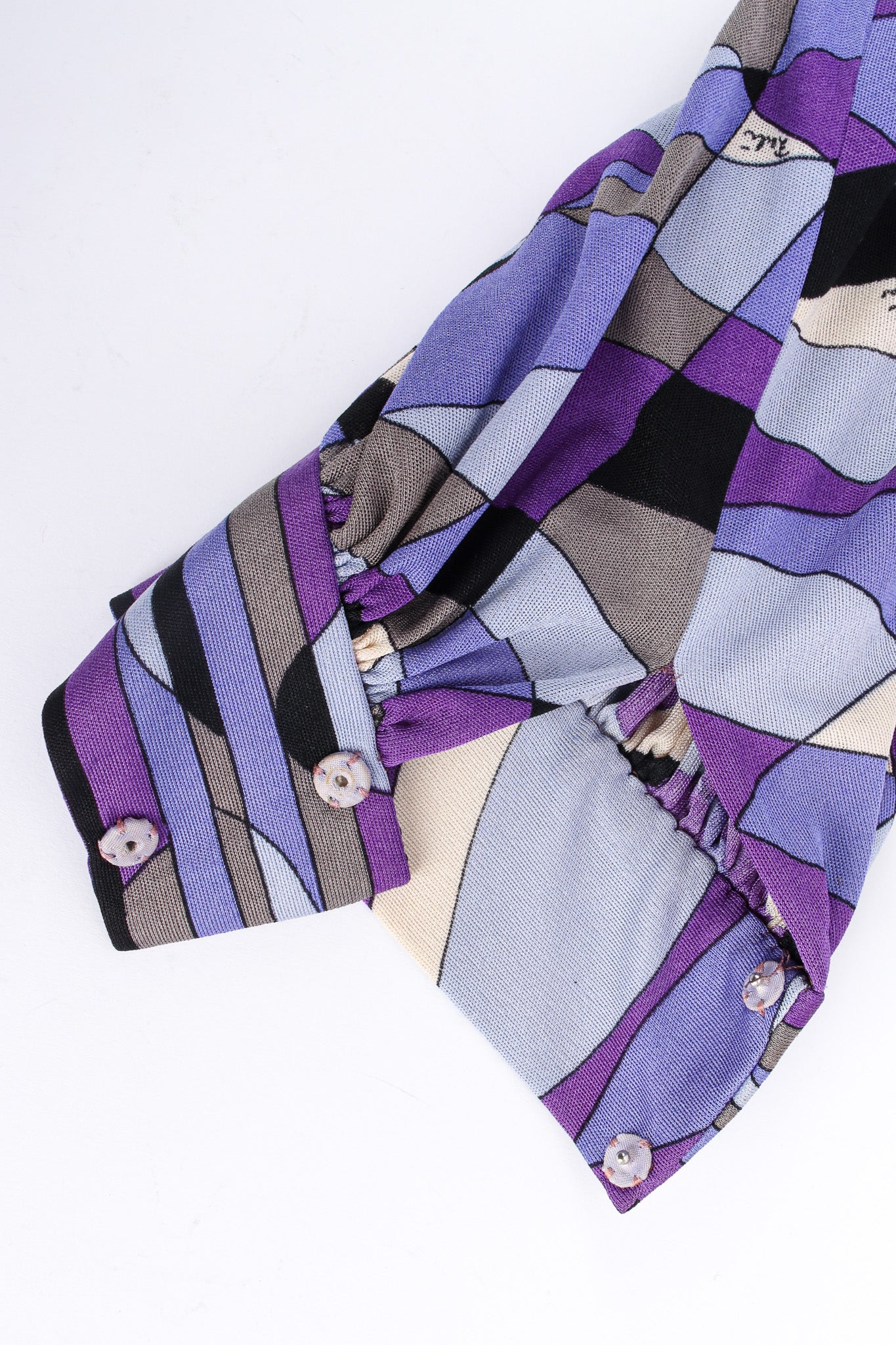 Abstract Geo Print Column Dress - Image 5